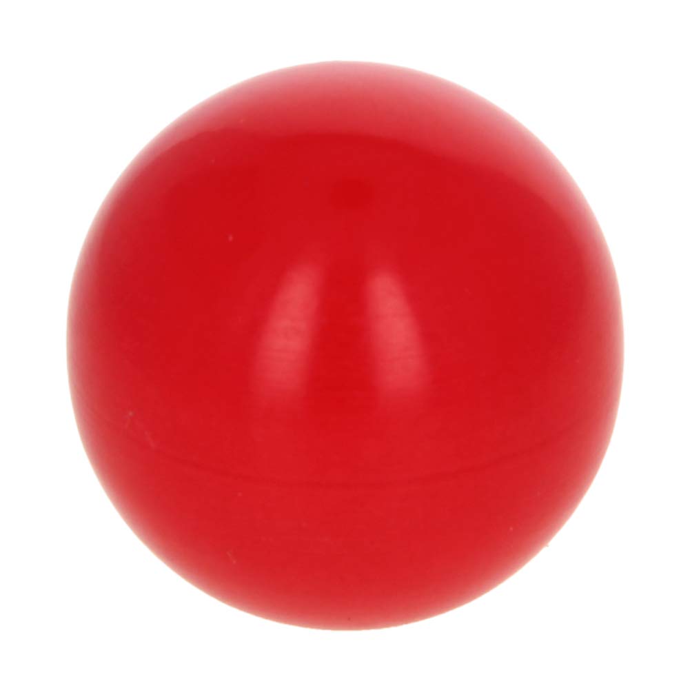 2Pcs Red Bakelite Thermoset Ball Knob - M10 Female Thread, 32mm Diameter Smooth Spherical Handle for Lawn Mowers & Exercise Equipment - No Twist Design for Easy Installation & Secure Grip