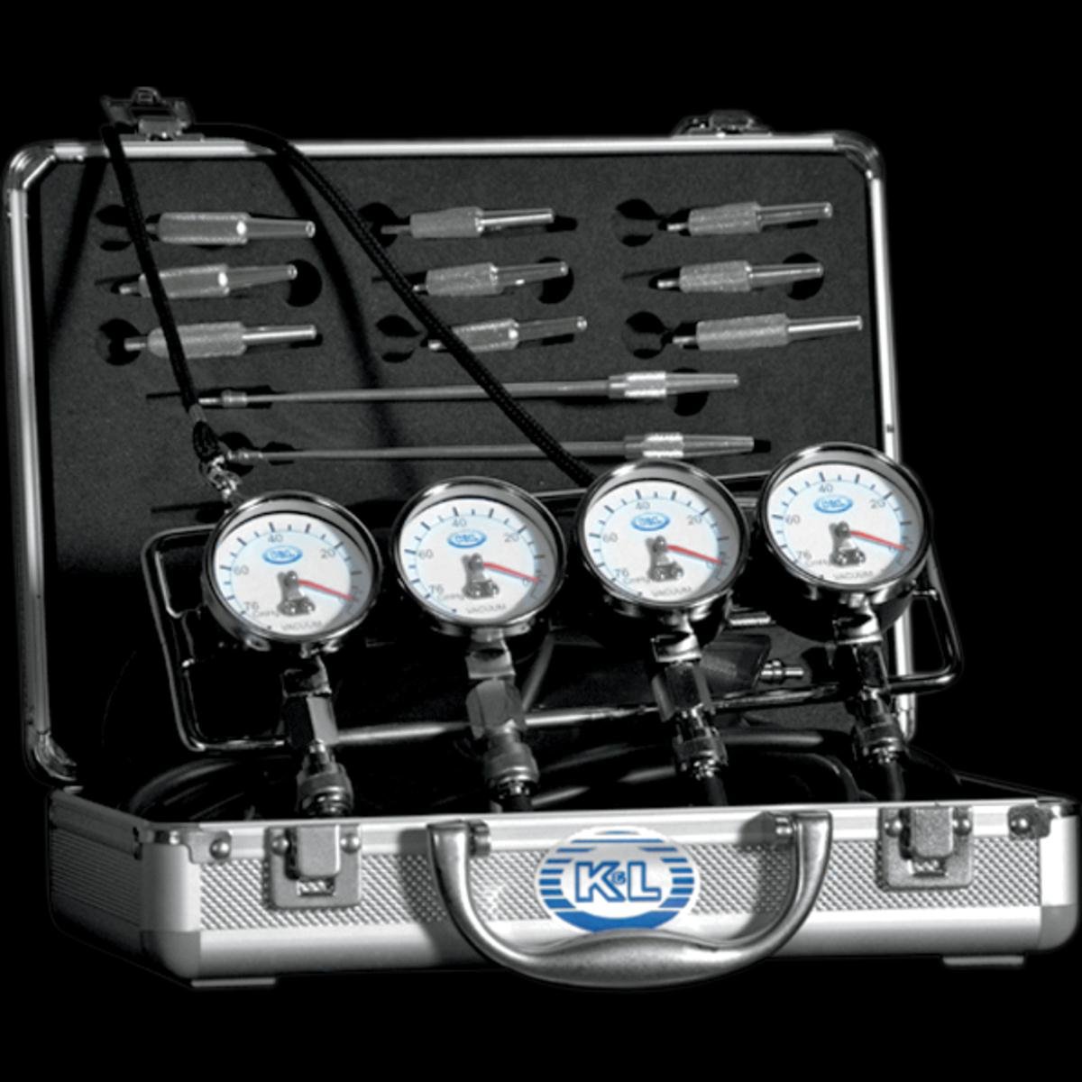 K&L 135-3019 Vacuum Gauge - Automotive & HVAC Use