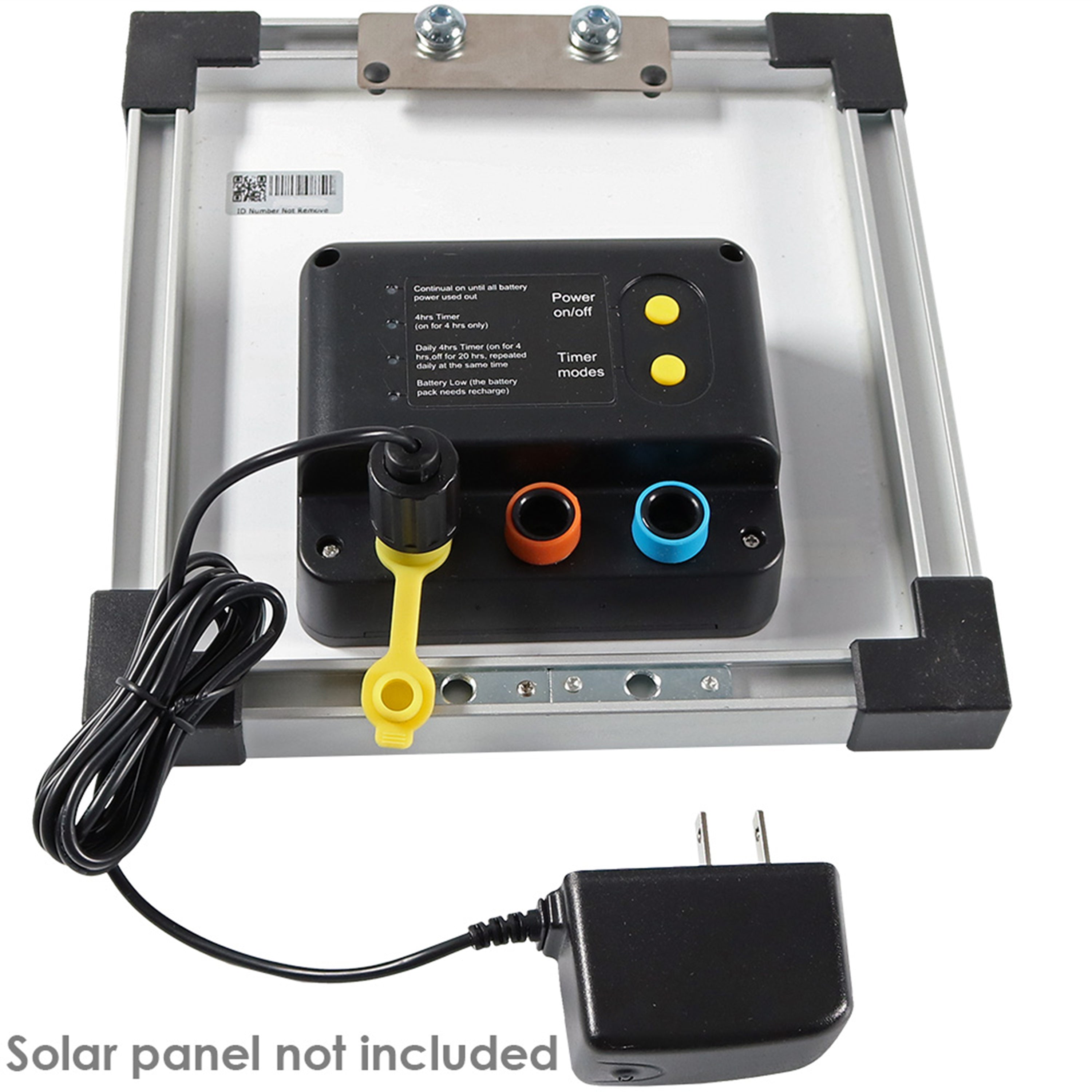 Sunnydaze Solar Panel Battery Charger - Portable 100W 12V Solar Power Kit with AC100-240V Output for Camping, RV, Boating & Outdoor Adventures