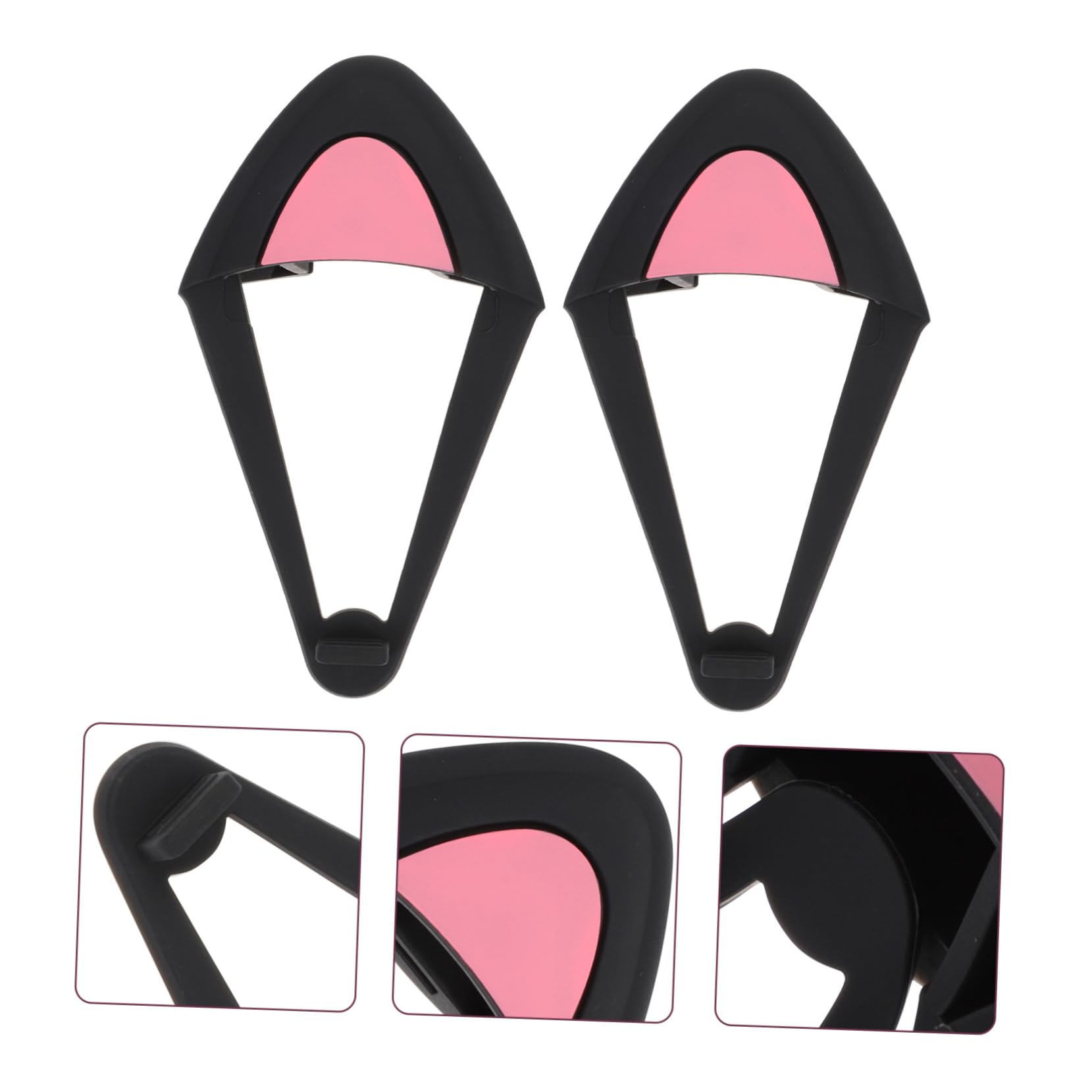 Cute Cat Ear Headphone Covers - Adorable Cartoon Cat Ears Headset Decor for Girls & Women | Perfect for Cosplay, Gaming, Streaming & Daily Use