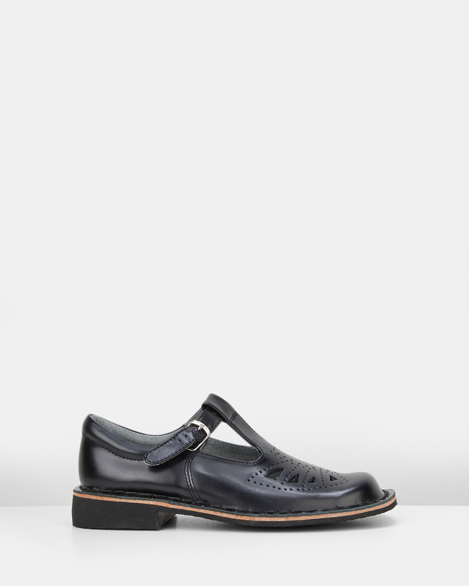 Indiana II Youth Black Hi Shine Dress Shoes - Formal & School Occasions for Boys & Girls