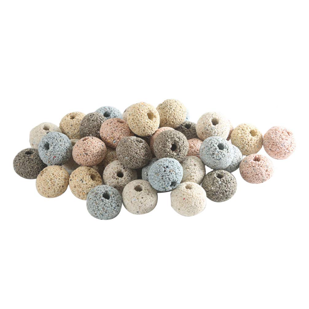 POPETPOP 500g Aquarium Bio Balls & Nano Rings - Premium Filter Media for Fish Tank, Nitrifying Bacteria Cultivation & Water Cleaning - Ideal for Freshwater & Saltwater Aquariums, Fish Tanks, Shrimp Tanks & Aquatic Ecosystems