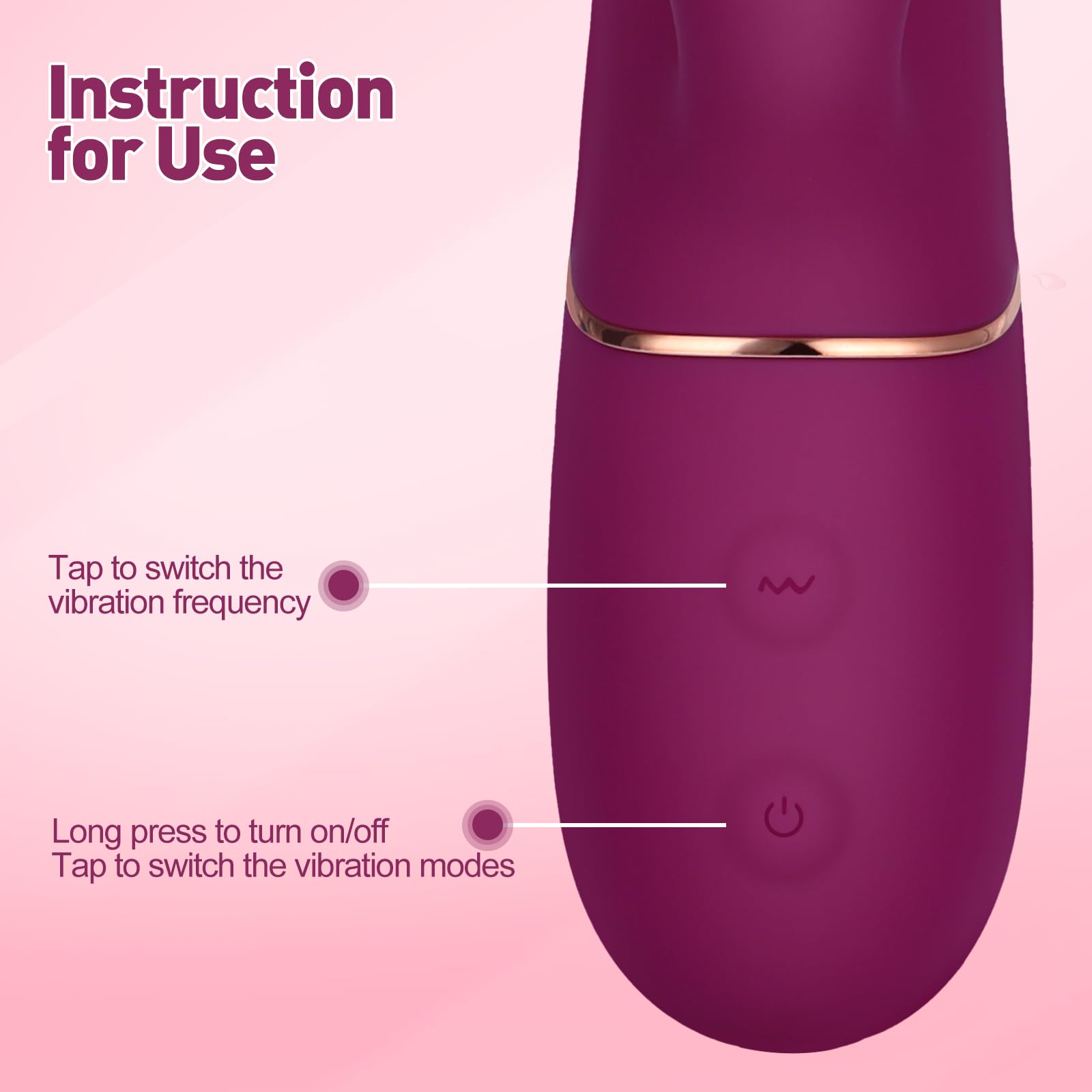 Best G Spot Vibrator for Women - Powerful Dual Motor Rabbit Dildo with Thick Clitoral Stimulator | Adult Sex Toy for Intense Pleasure | Perfect for Solo Play & Couples Foreplay