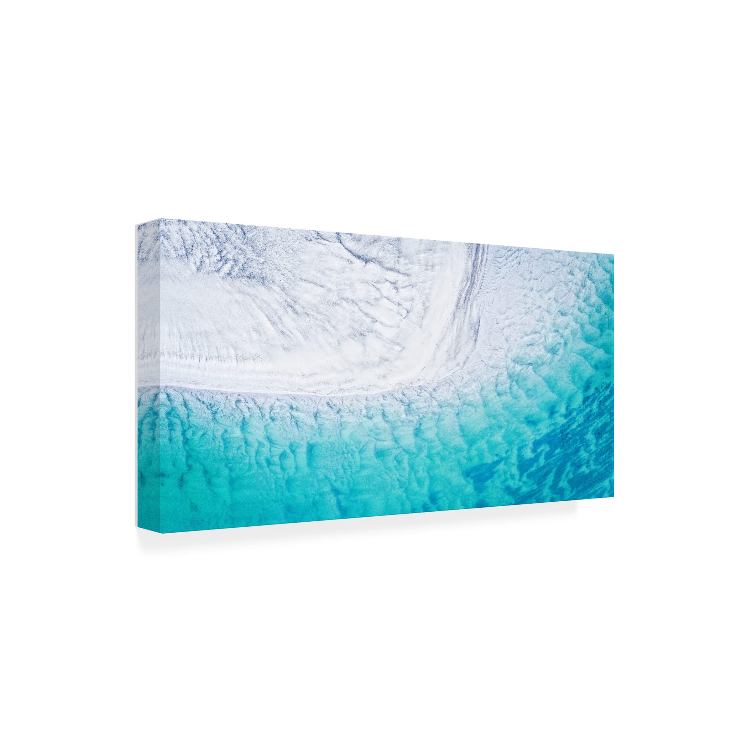 Trademark Fine Art 'Created by Nature 4' Canvas Wall Art by Beata Czyzowska Young - Stunning Nature Landscape Painting for Living Room, Bedroom & Office Decor
