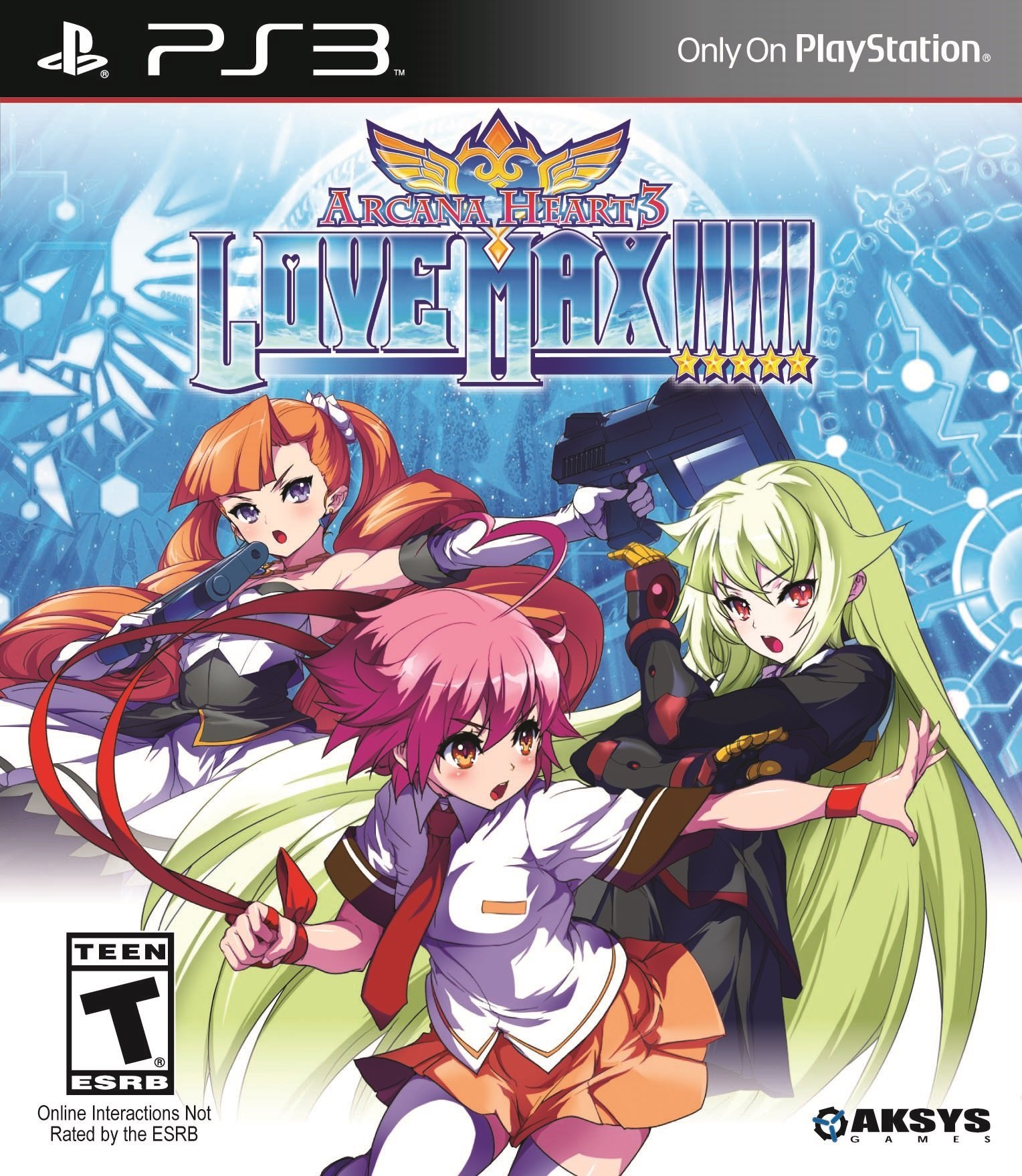 Arcana Heart 3: LOVE MAX!!!!! - PlayStation 3 (Renewed) | Fighting Game for PS3 | Perfect for Anime Fans & Competitive Players