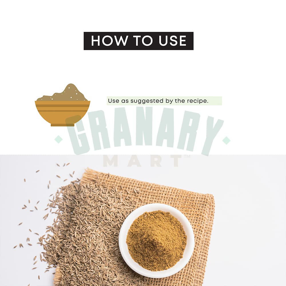 Premium Natural Cumin Powder for Cooking | Authentic Indian Spice Seasoning for Curries, Lentils, Chicken & Meat | Adds Rich Flavor to Dishes | 33 lbs Bulk Bag - Perfect for Restaurants, Catering & Home Chefs