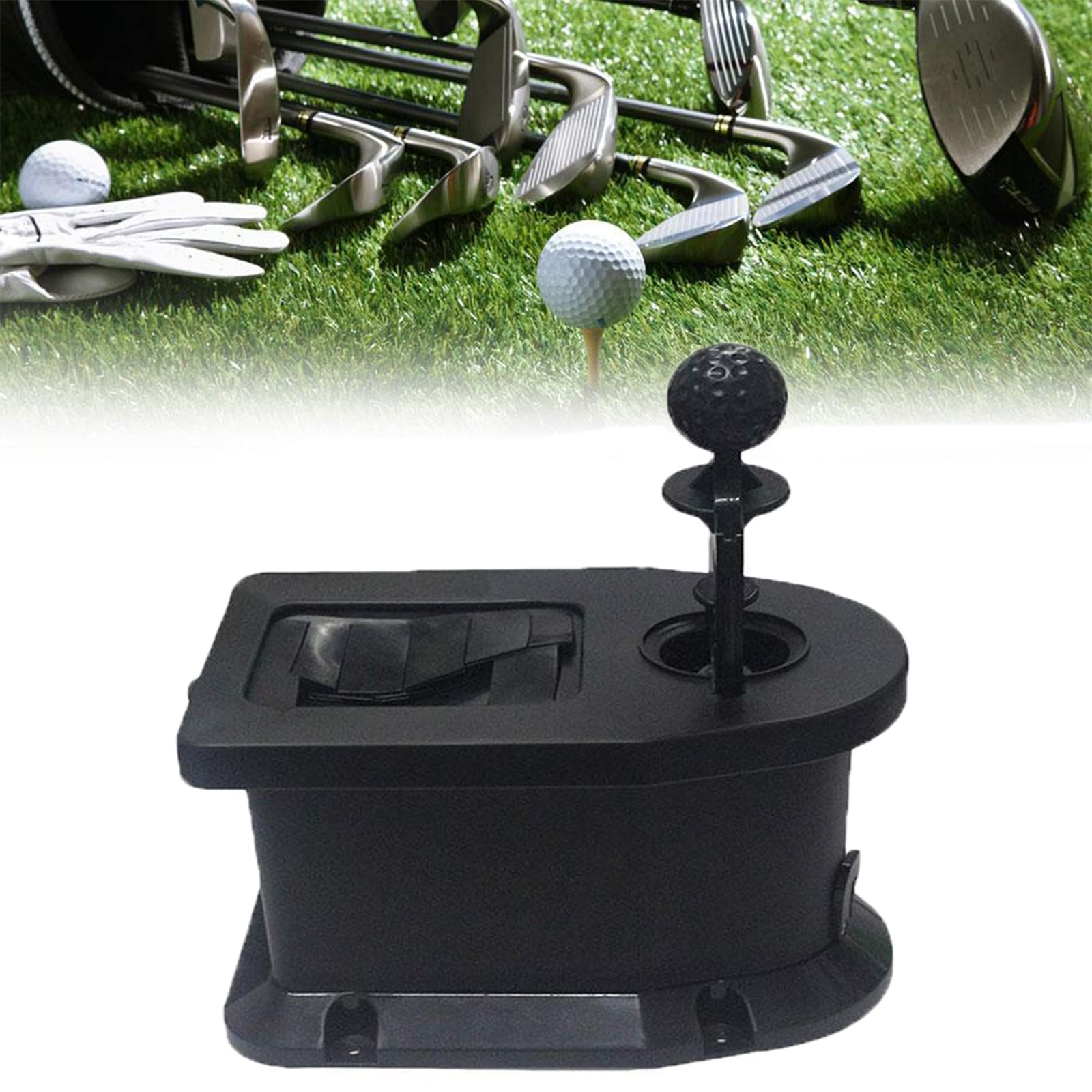 Premium Universal Golf Cart Washer - Golf Ball & Club Head Cleaner for Golf Carts & Trolleys | Perfect for Home Practice, Course Maintenance & Equipment Care