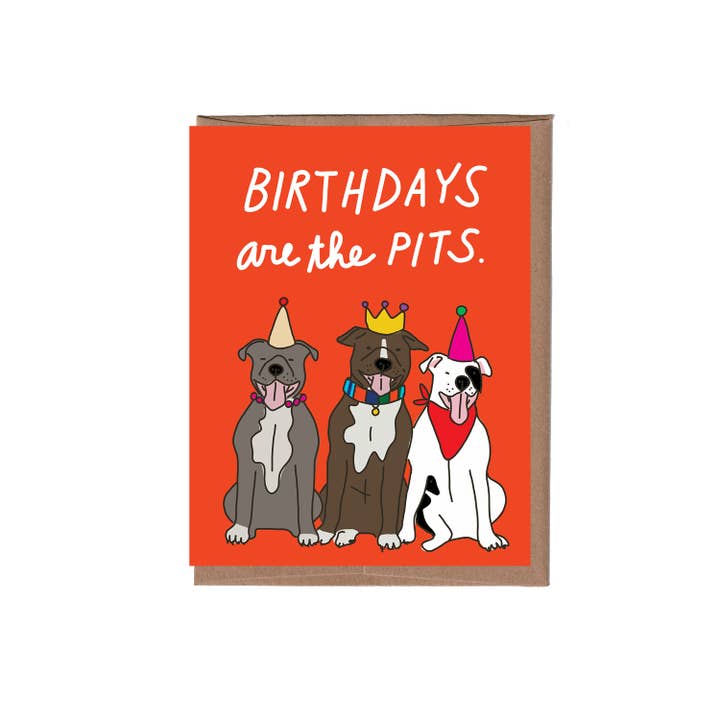 Funny Pits Birthday Card from La Familia Green - Perfect for Family Celebrations & Humorous Gifts