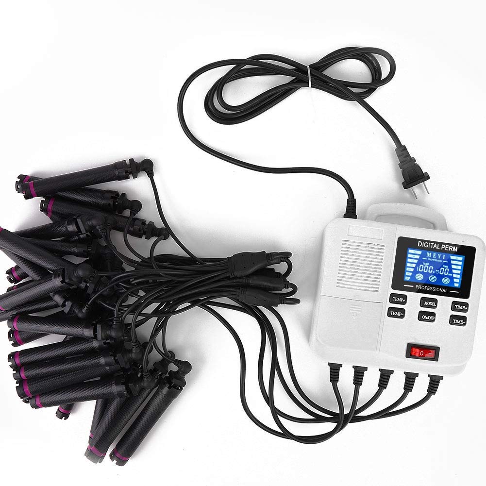 Professional Curling Roller - Portable Digital PTC Heating Hair Perm Machine with Styling Rollers (EU Plug) | Perfect for Salon, Home Use & Travel Hair Styling