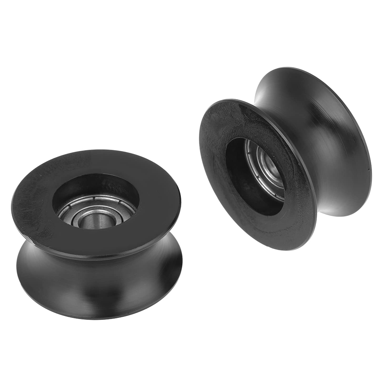 Zerodis Guide Wheel - Heavy Duty Metal & Plastic Groove Wheel for Sliding Windows & Doors - Smooth Gliding & Easy Installation for Home & Office Use