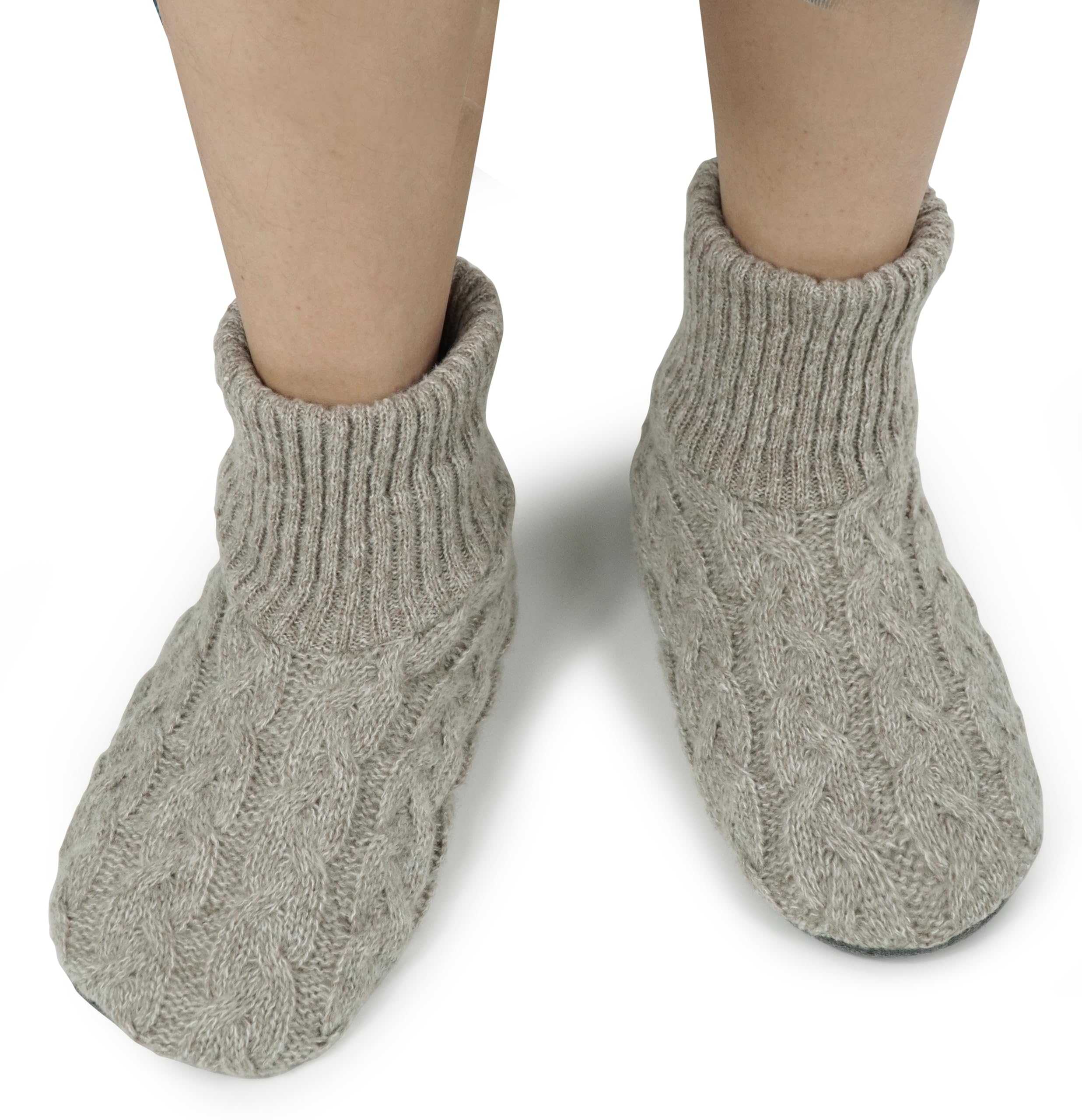 BenSorts Women's Non-Slip Fuzzy Slipper Socks with Grips - Cozy House Socks for Winter, Perfect Gift for Her - Ideal for Lounging at Home, Yoga & Relaxation