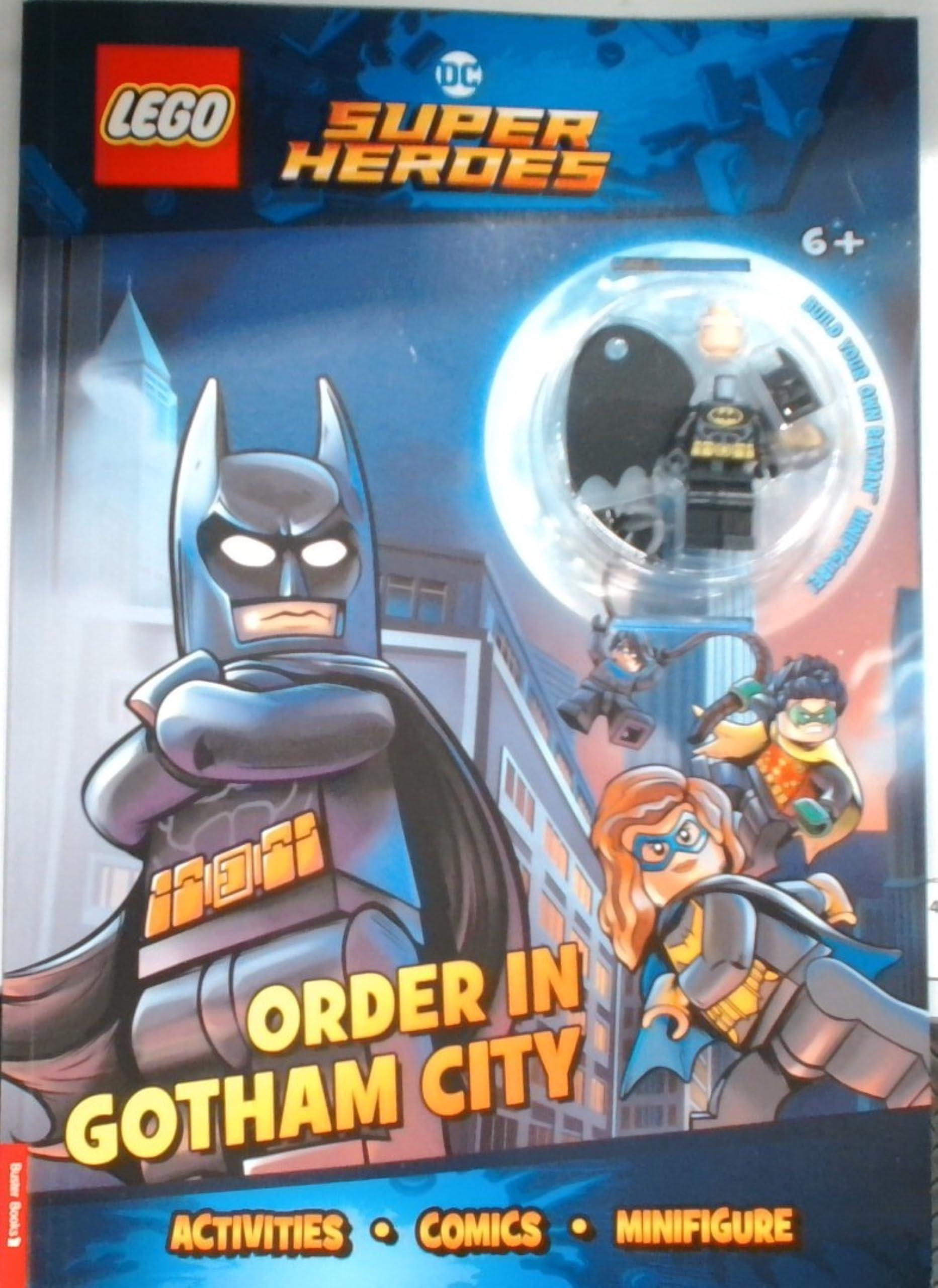 LEGO® Batman™: Gotham City Activity Book with Minifigure – Fun LEGO® Building & Storytelling for Kids – Perfect for Playtime, Gifts & Creative Learning