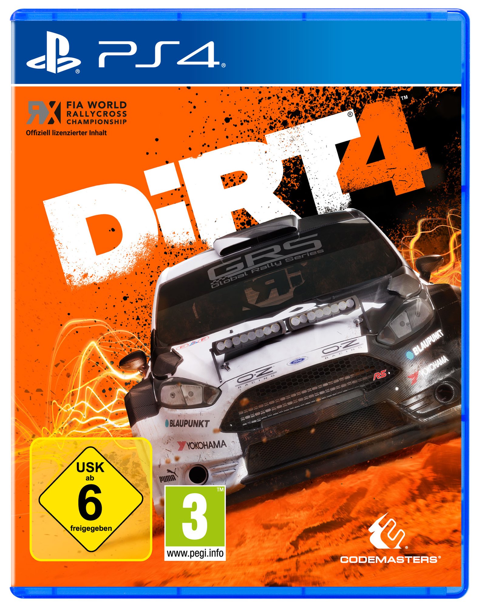 DiRT 4 Racing Game for PlayStation 4 - Realistic Off-Road Simulation with Dynamic Weather & Rally Tracks | Perfect for Racing Enthusiasts & Competitive Gamers