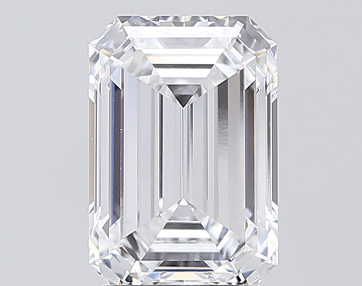 3.19 Carat Emerald Cut Lab-Grown Diamond for Engagement Rings & Fine Jewelry