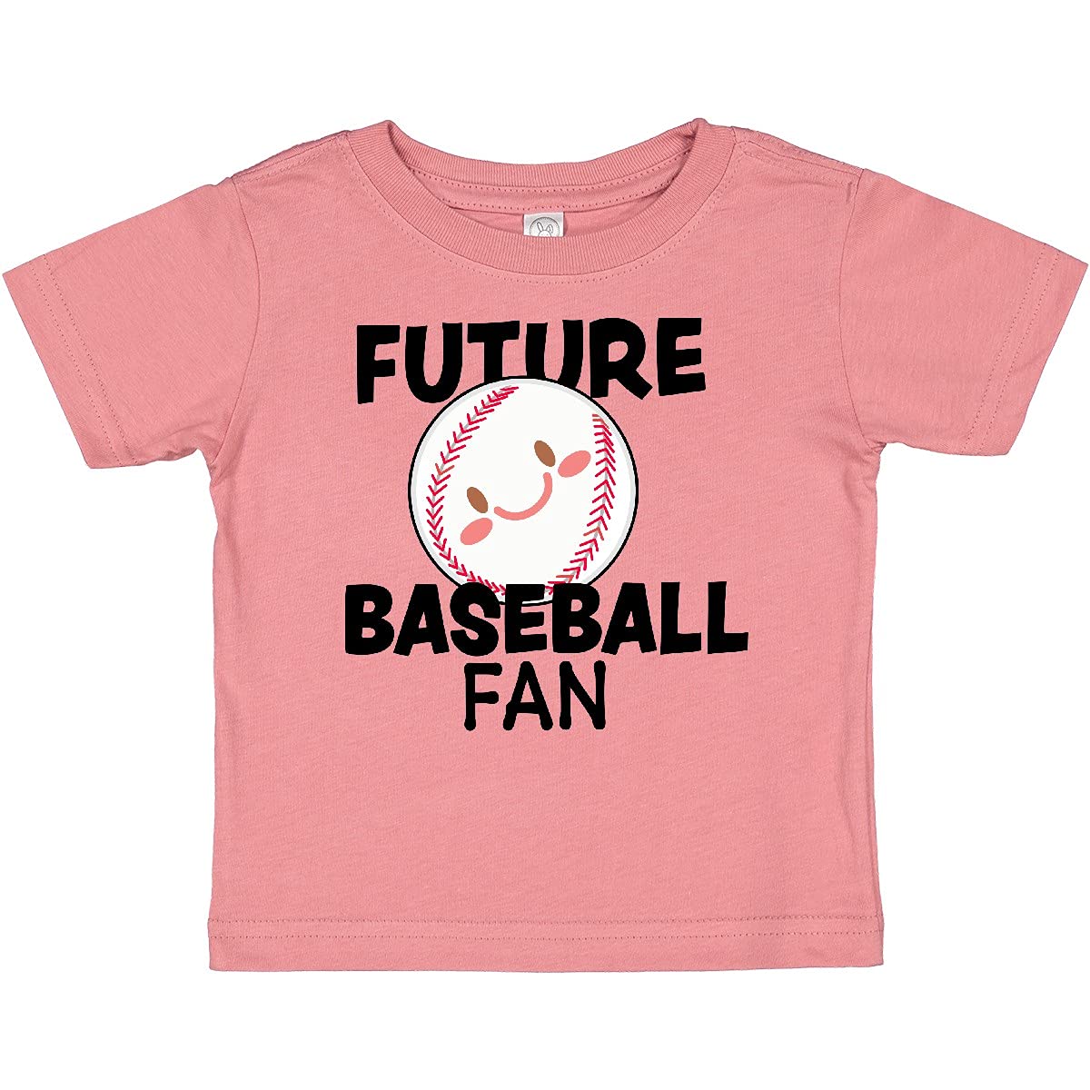 Inktastic Future Baseball Fan Baby T-Shirt - Cute Baseball Themed Outfit for Infants & Toddlers - Perfect for Game Day, Family Photos & Playdates