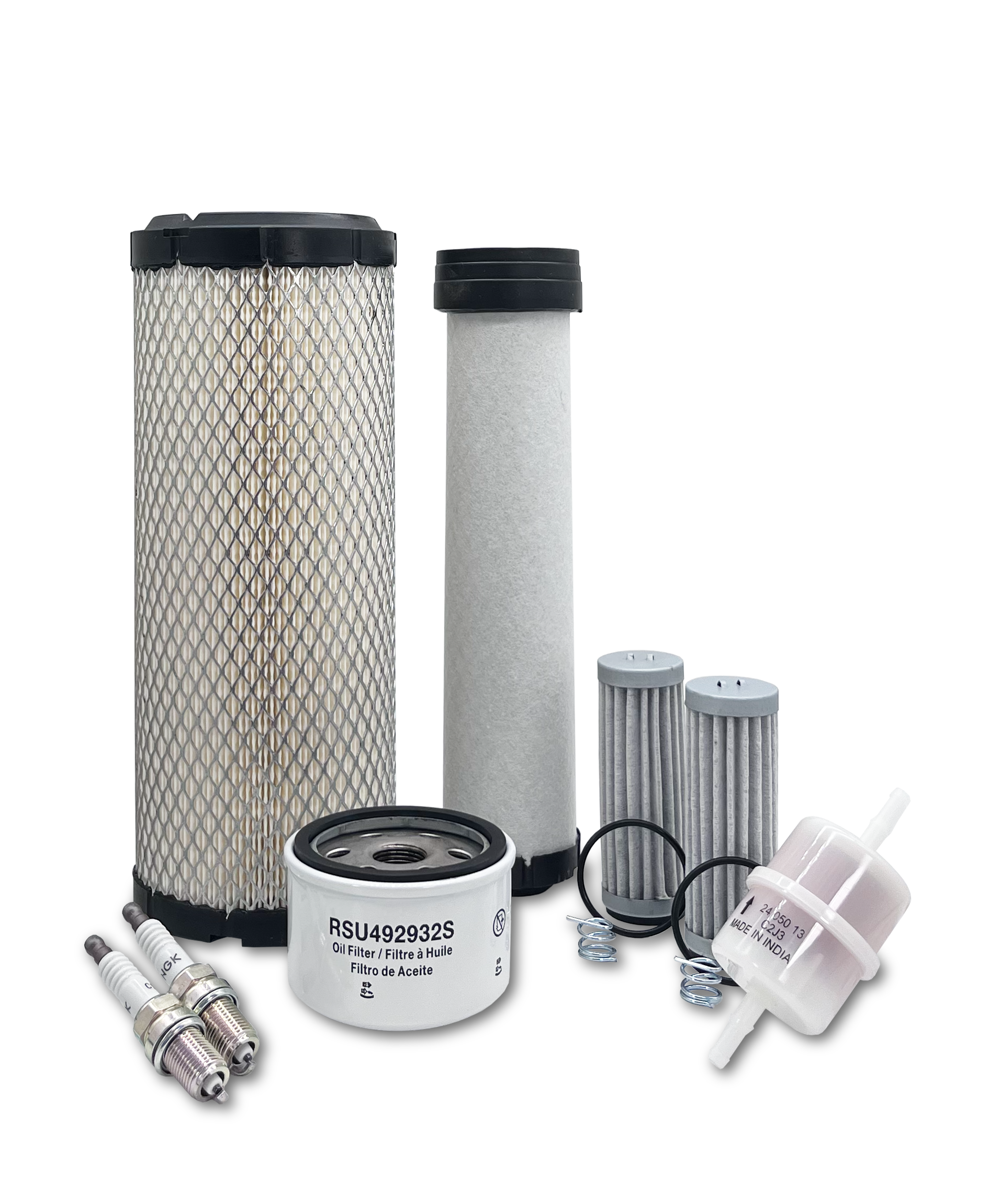 HERO® Maintenance Filter Kit for John Deere Z915B ZTrak B Series Zero Turn Mower - Air Oil Fuel Filters Replacement - Perfect for Lawn Care & Landscaping Maintenance