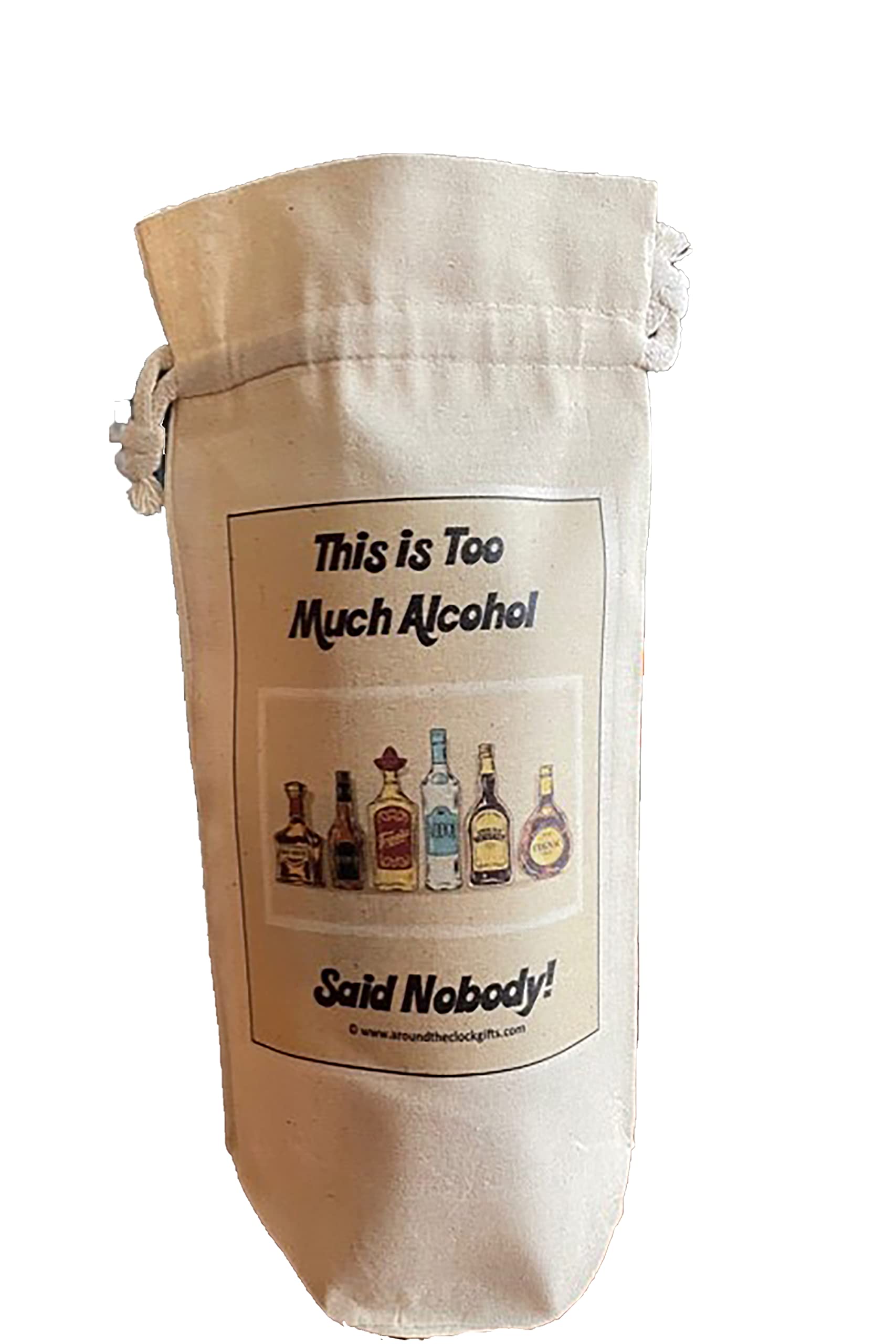 Personalized Funny Liquor Gift Bags for Whiskey & Wine Bottles - Reusable Alcohol Tote Bags - Perfect for Parties, Birthdays & Holiday Gifting