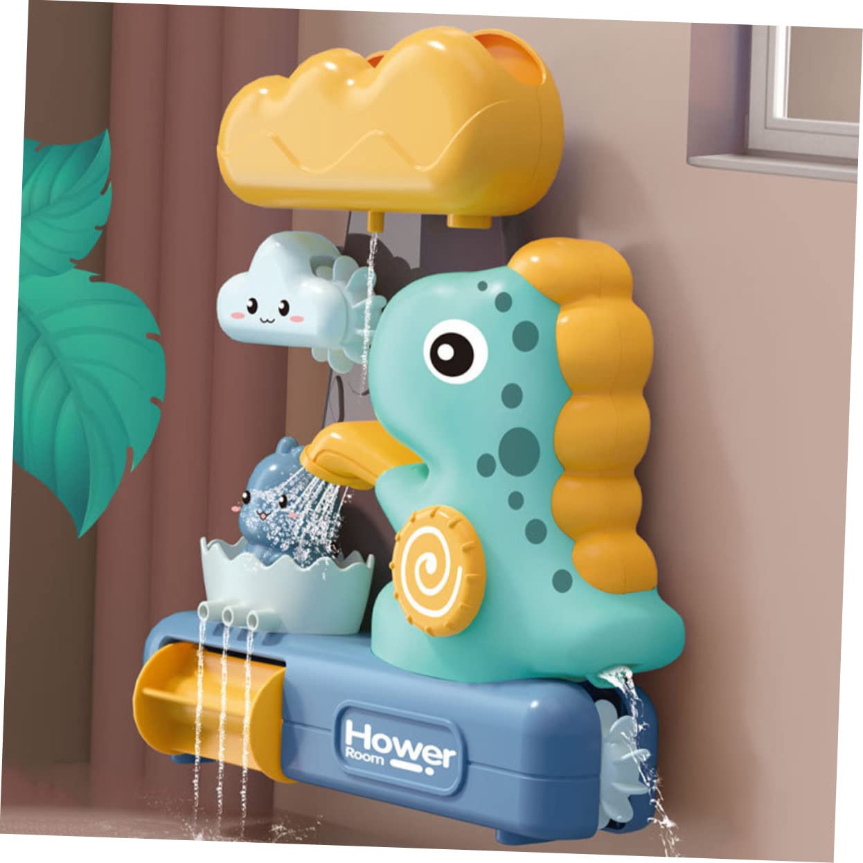 DRESSOOS Dinosaur Bath Toys for Kids - Fun Water Play Toy Set for Toddlers & Children - Perfect for Bathtime, Pool, and Outdoor Water Play
