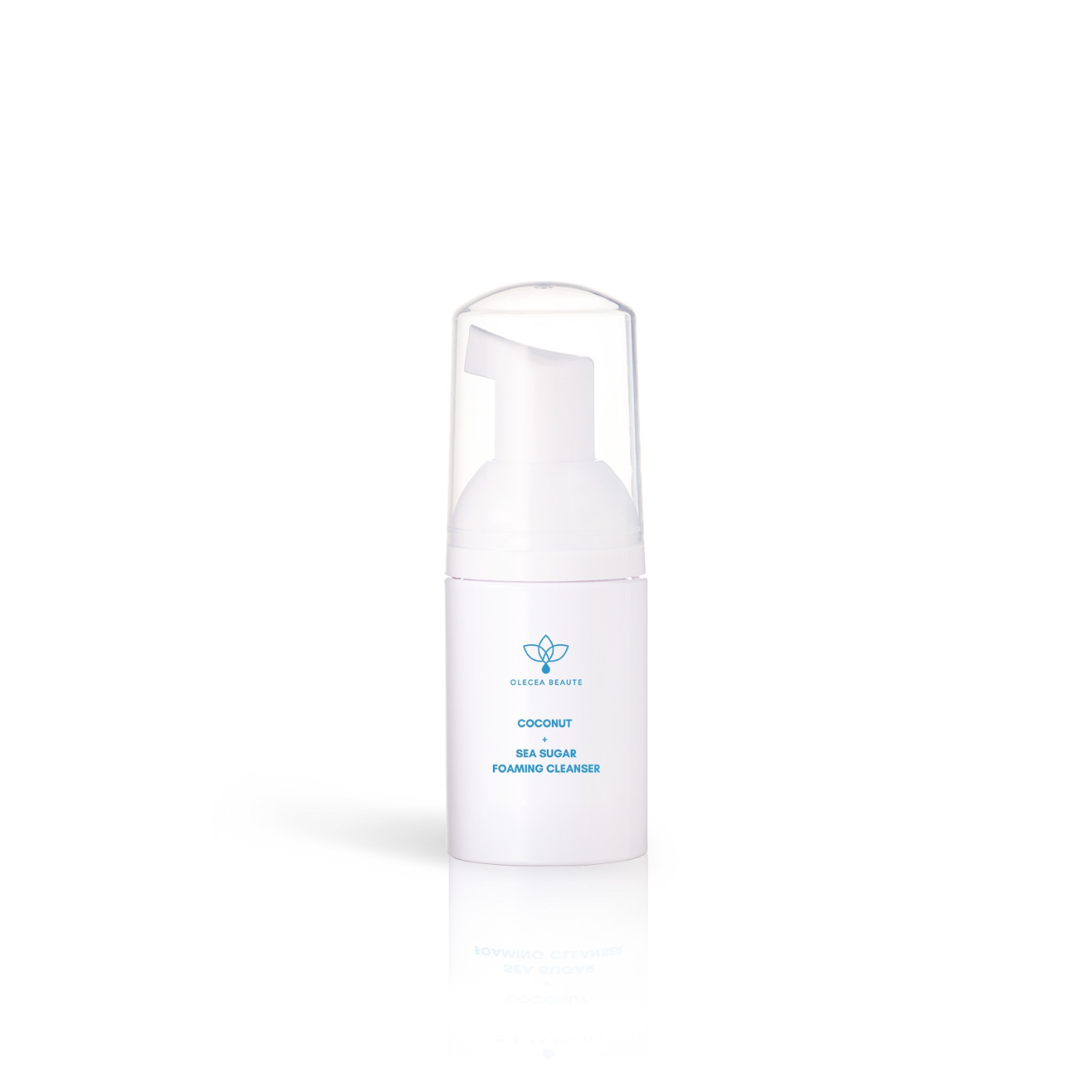 Travel Size Coconut & Sea Sugar Foaming Cleanser 20ml (0.57 fl oz) - Gentle Exfoliating Face Wash for Sensitive Skin, Perfect for Travel, Gym & On-The-Go Skincare Routine