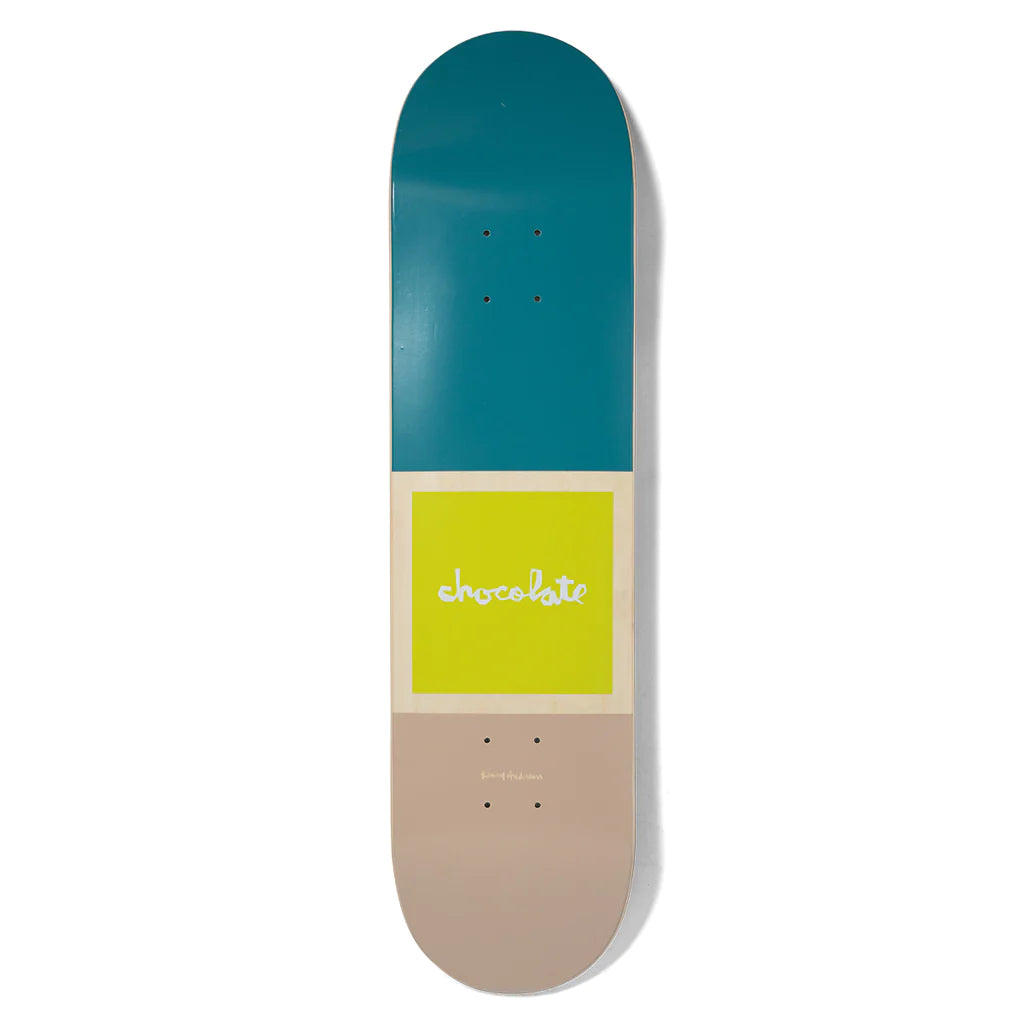 Anderson OG Square Deck 8 - Premium Chocolate Flavor Skateboard Deck for Street & Park Skating - Perfect for Tricks, Commuting & Skatepark Sessions