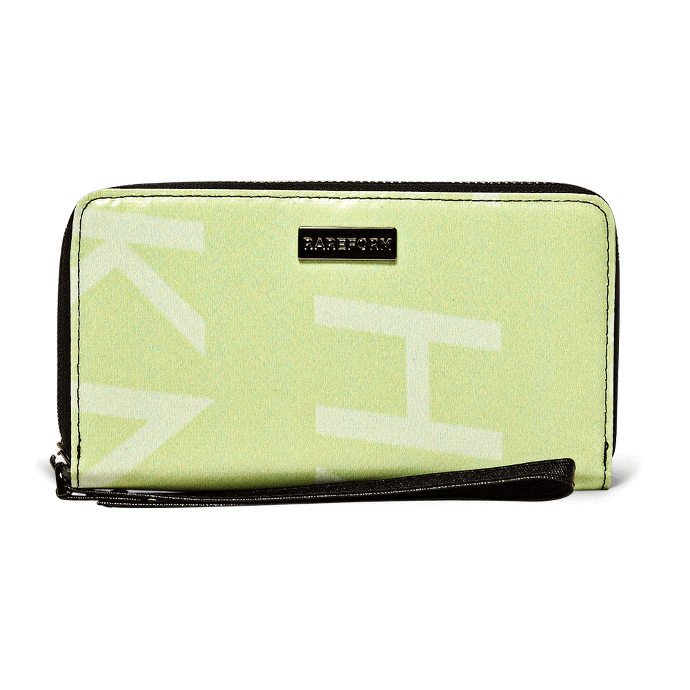 Affirmation Madison Wristlet - Stylish Vegan Leather Clutch Wallet for Women | Perfect for Everyday Use, Parties & Travel