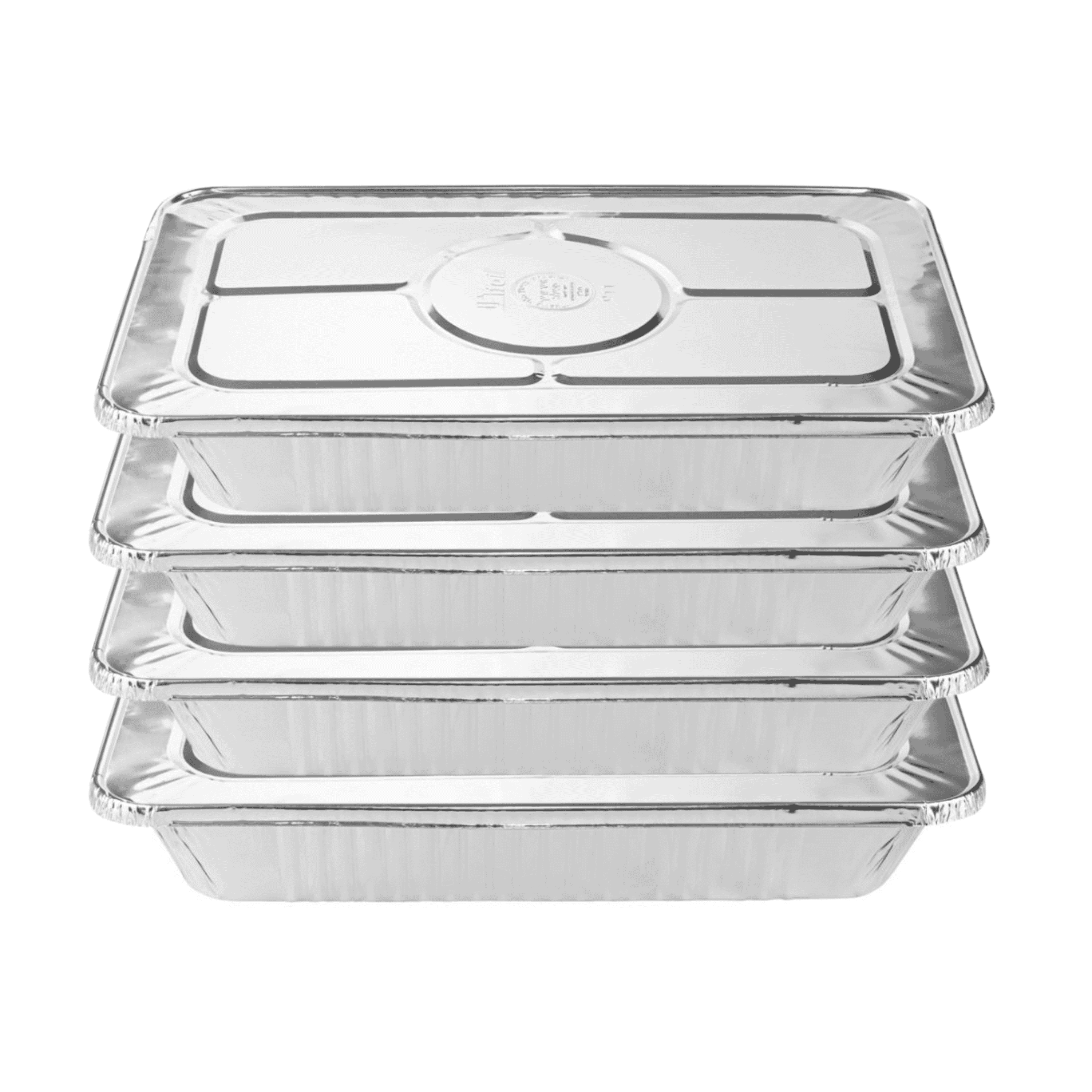 Commercial Full Size Deep Aluminum Roaster Pans - 40 Count Bulk Pack for Catering, Restaurants & Large Family Gatherings