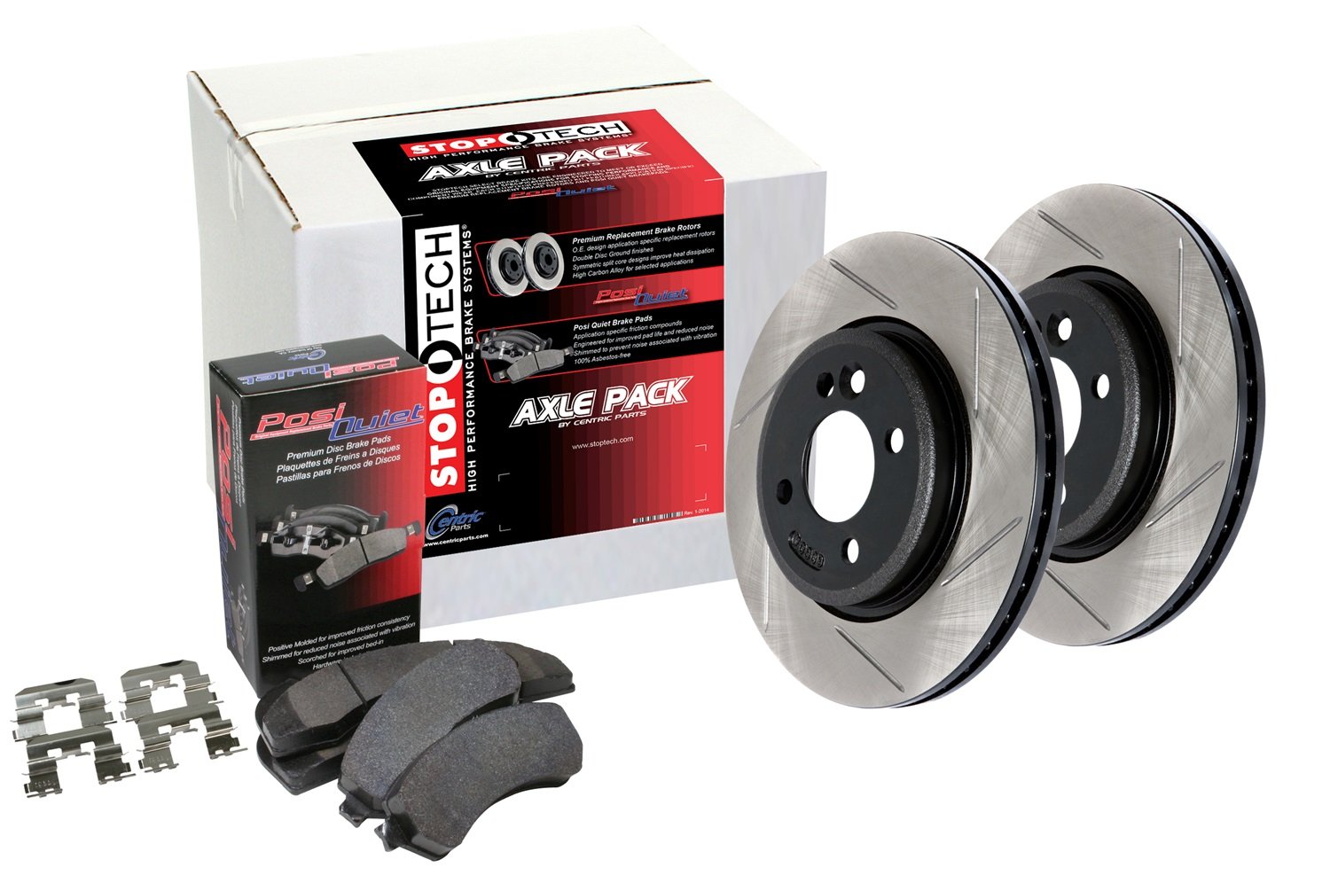 StopTech 934.62054 Street Performance Axle Pack - 1 Pack - High-Performance Brake Upgrade for Street Cars & Daily Driving