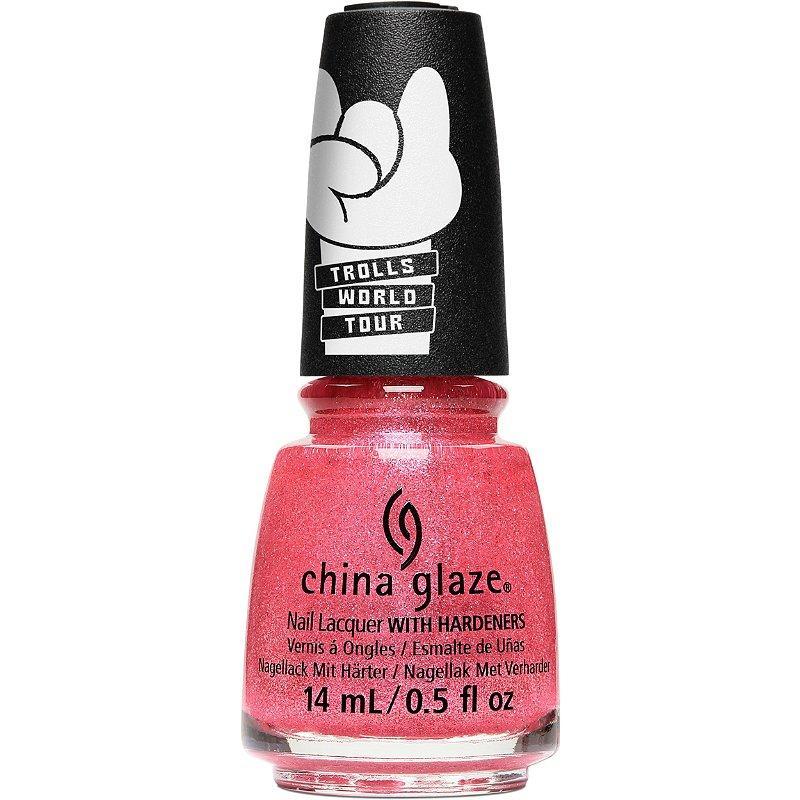China Glaze Pink In Poppy Nail Polish - 0.5 oz / 14.7ml (#84824) - Long Lasting, High Shine Finish - Perfect for Manicures, Pedicures & Nail Art Designs