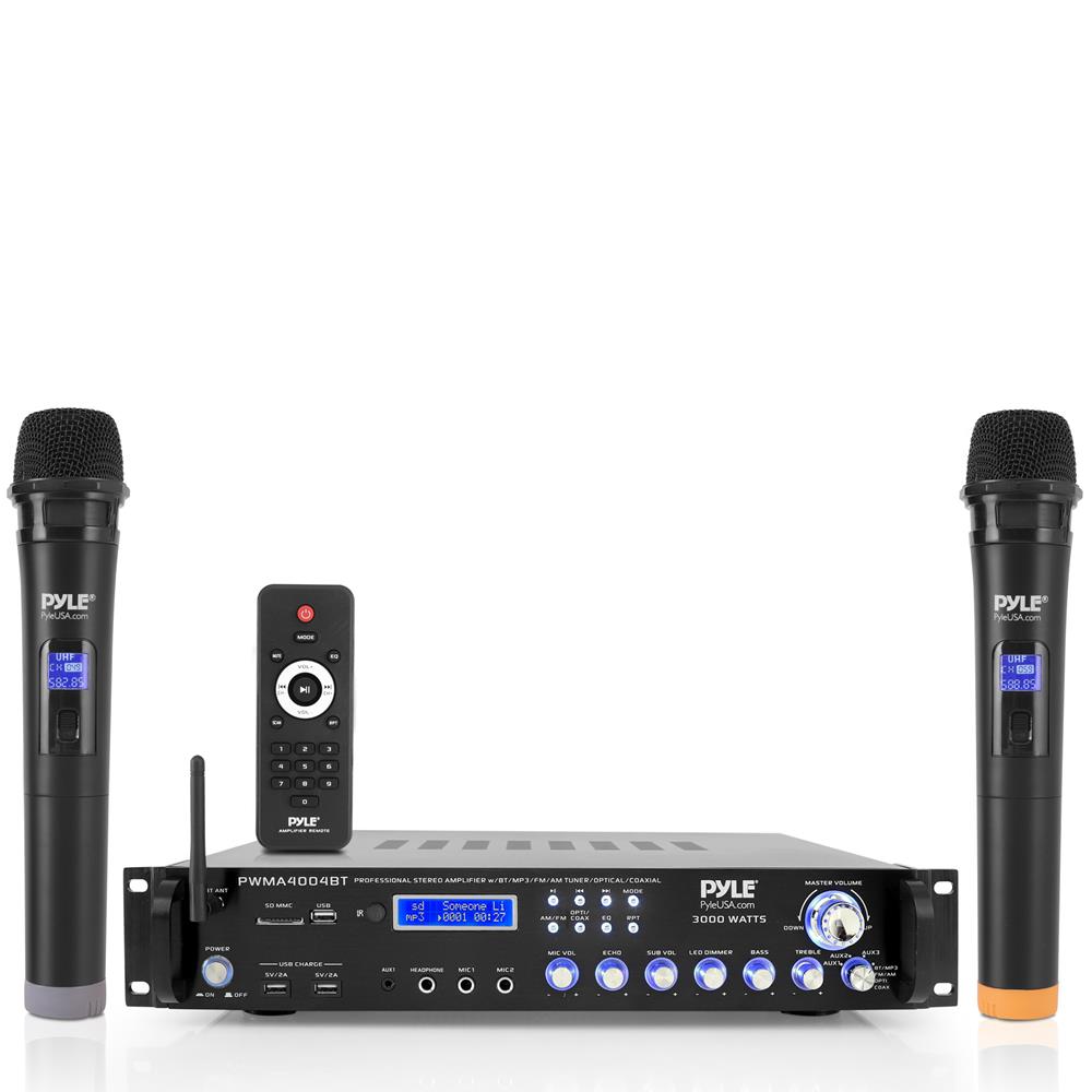 Bluetooth Hybrid Amplifier Receiver - Wireless Stereo Audio System for Home Theater, Music Streaming & Multi-Room Sound | High Power 2.1 Channel Hi-Fi Receiver with Subwoofer Output