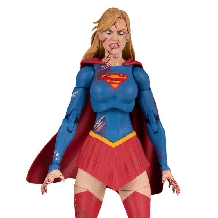 DC Essentials Supergirl (DCeased) Action Figure - Collectible DC Comics Statue for Display & Superhero Decor