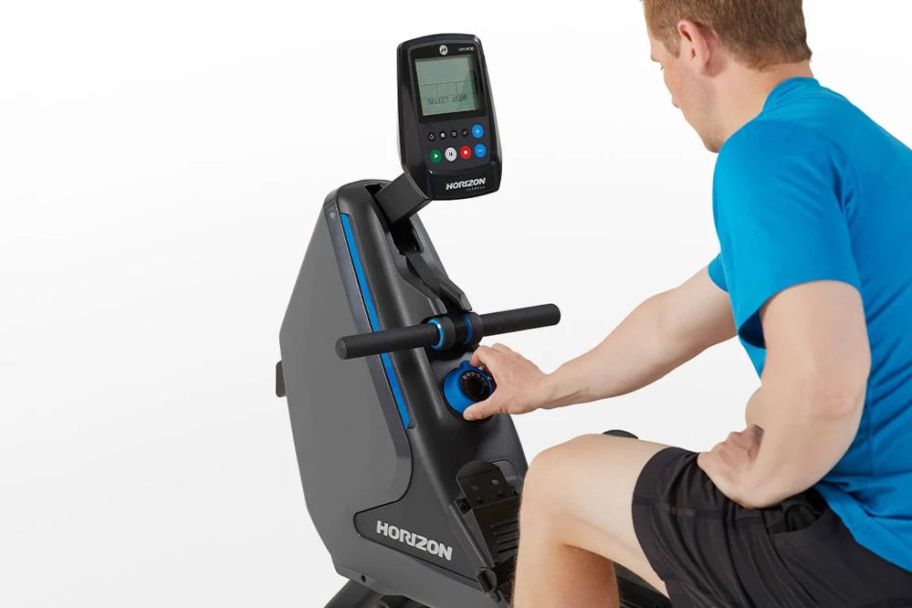 Horizon Oxford 3 Rowing Machine for Home Gym - Magnetic Rower with LCD Monitor for Cardio & Full Body Workout - Perfect for Small Spaces & Indoor Fitness Training
