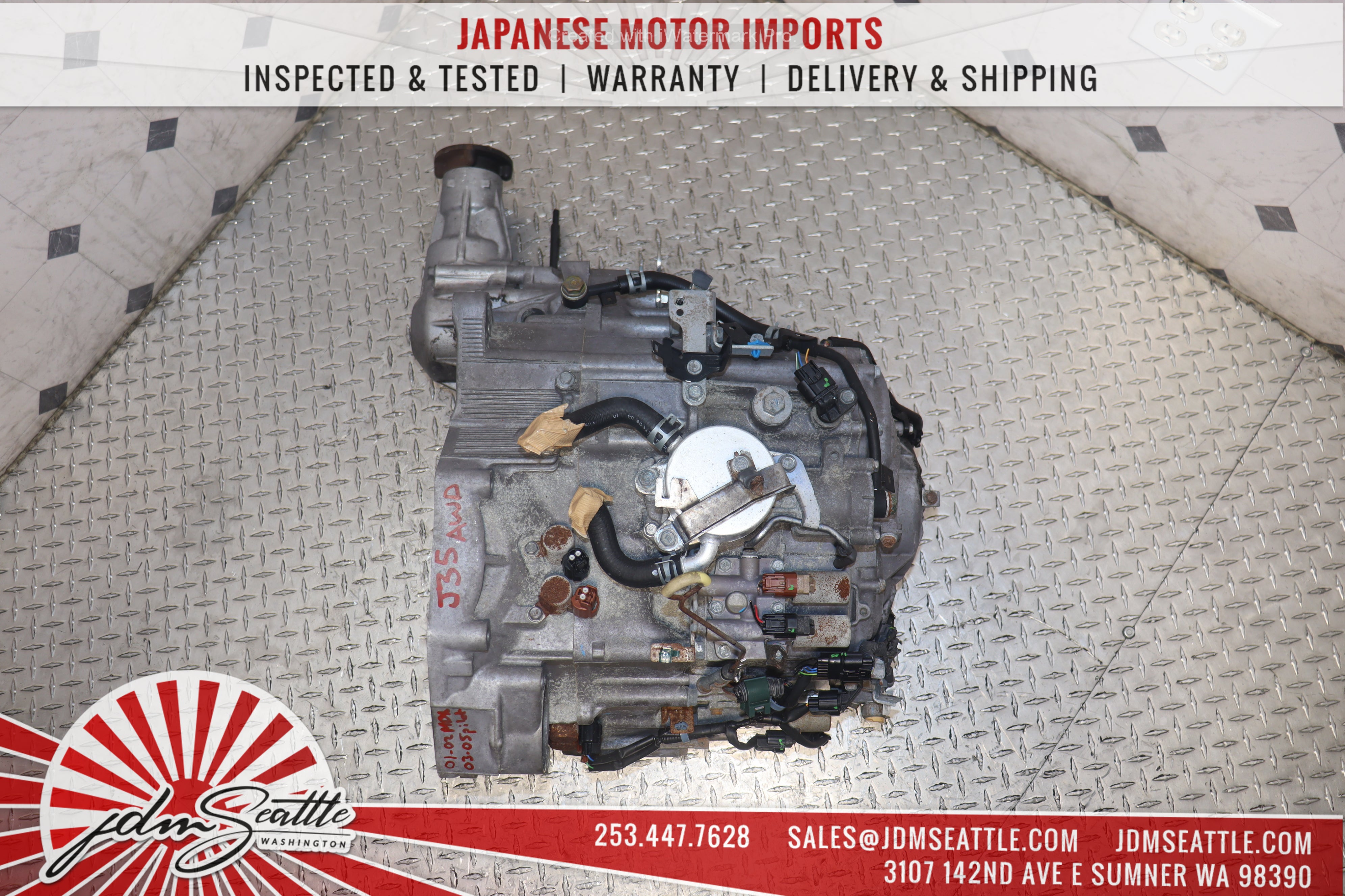 JDM J35A Automatic AWD Transmission for 2001-2002 Acura MDX & 2003-2005 Honda Pilot - Perfect for Off-Roading & Performance Upgrades