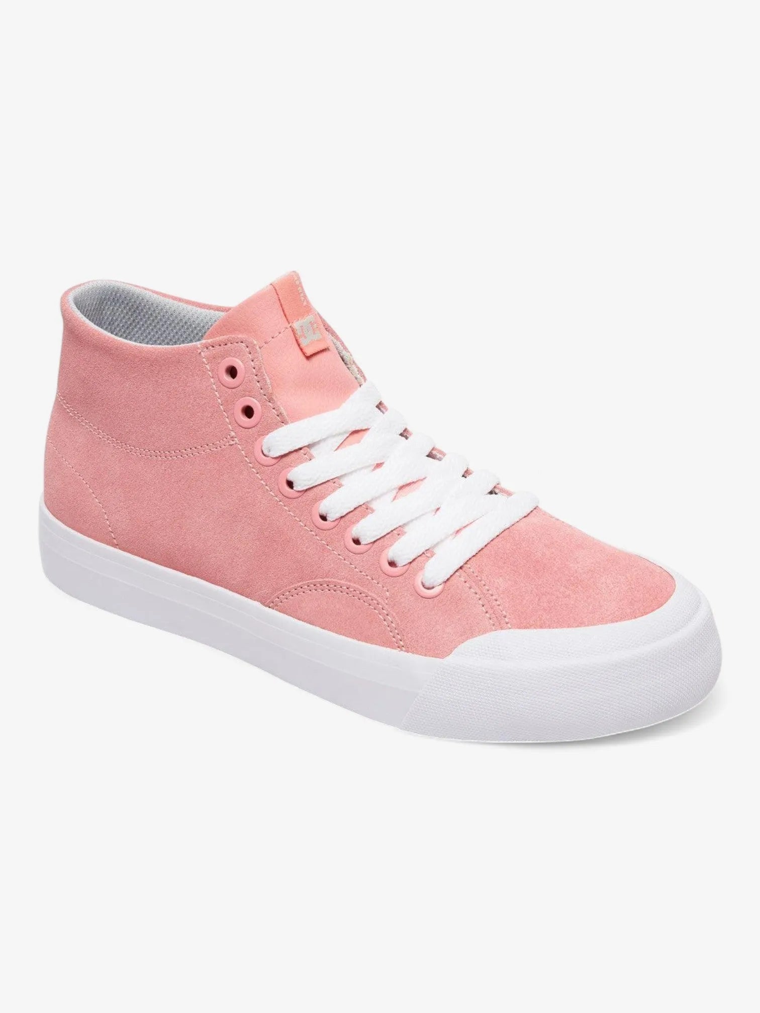 DC Evan Hi Zero Skate Shoes for Men & Women - Pink High-Top Sneakers for Skateboarding, Streetwear & Casual Fashion