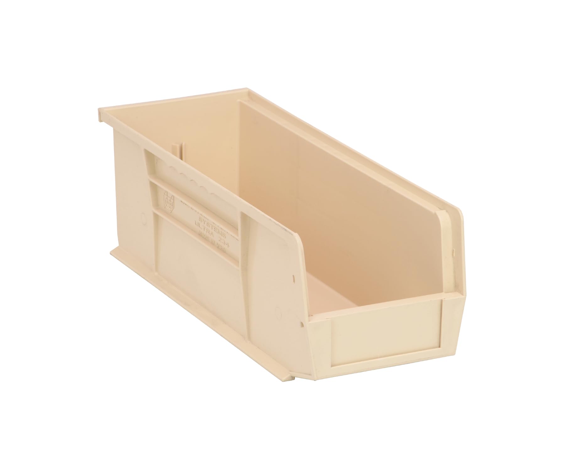 Aviditi 12-Pack Plastic Stackable & Hanging Storage Bins | 14.75