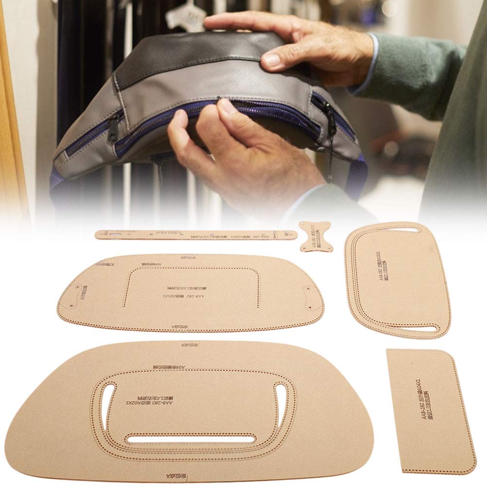 DIY Acrylic Leather Bag Template Kit - Manual Crafting Tool for Shoulder Bags, Chest Bags & Handmade Purses | Perfect for Leatherworking, Cosplay Accessories & Fashion Design Projects