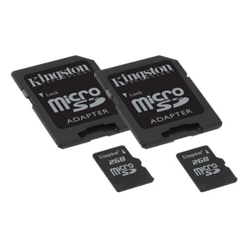 Samsung 2 Pack 4GB (2 x 2GB) microSDHC Memory Card with SD Adapter - High Speed Class 10 for Smartphones, Tablets, Cameras - Perfect for Storing Photos, Videos, Music and Apps