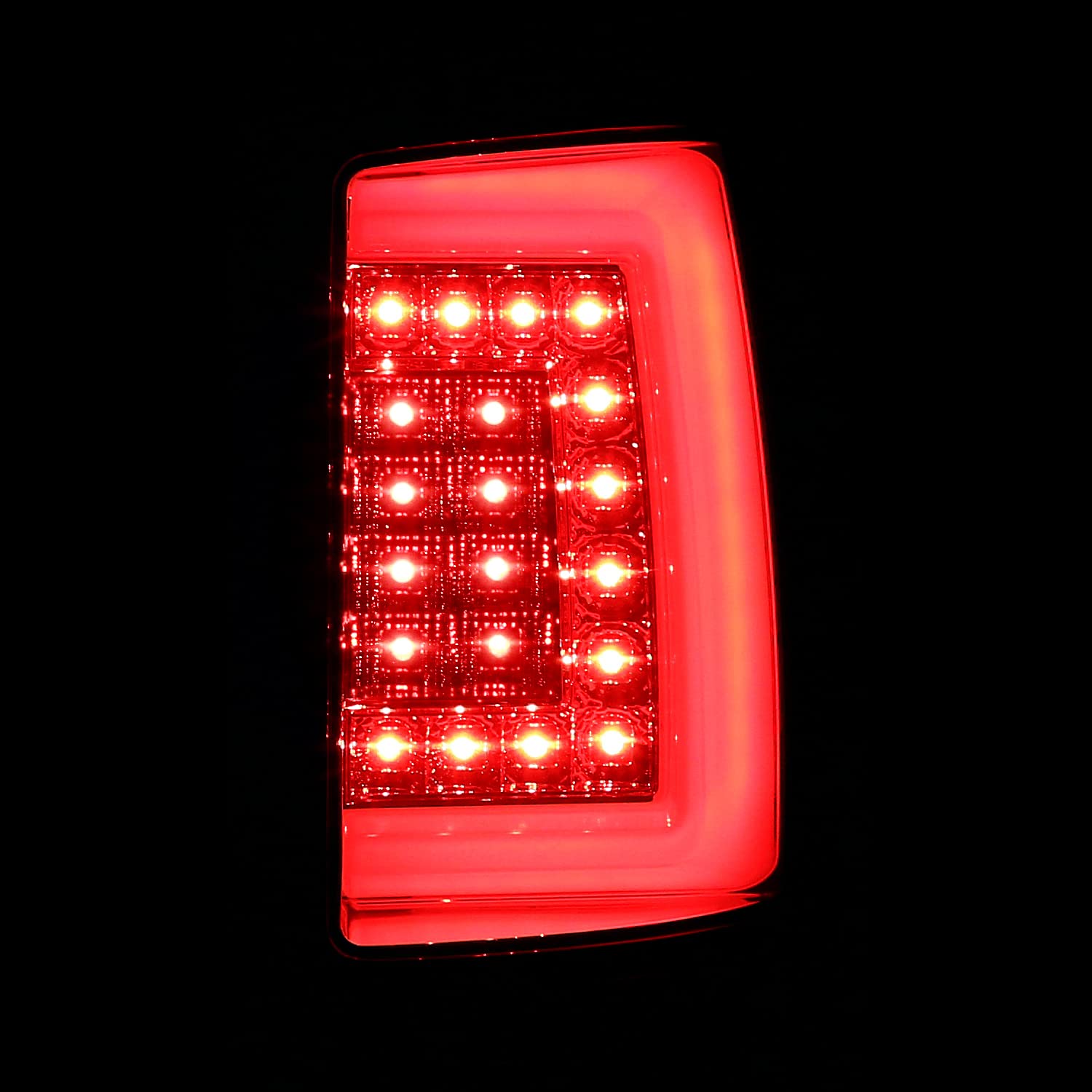 SPEC-D TUNING Smoke LED Tail Lights for 2000-2006 Chevy/GMC Suburban, Tahoe, Yukon/Denali/XL - Left & Right Pair Assembly - Enhanced Visibility & Style for Night Driving & Off-Road Adventures