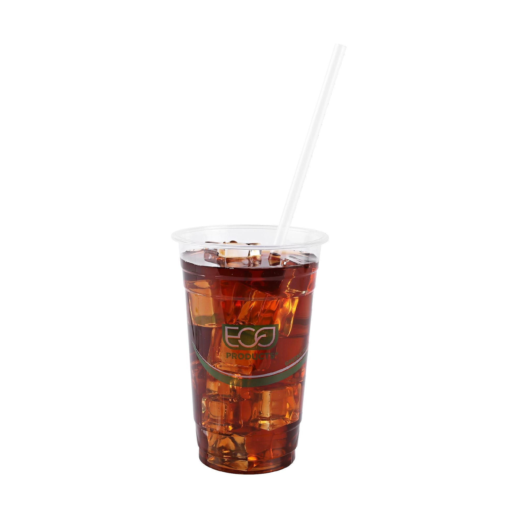 Eco-Friendly Compostable PLA Plastic Straws - 9.5