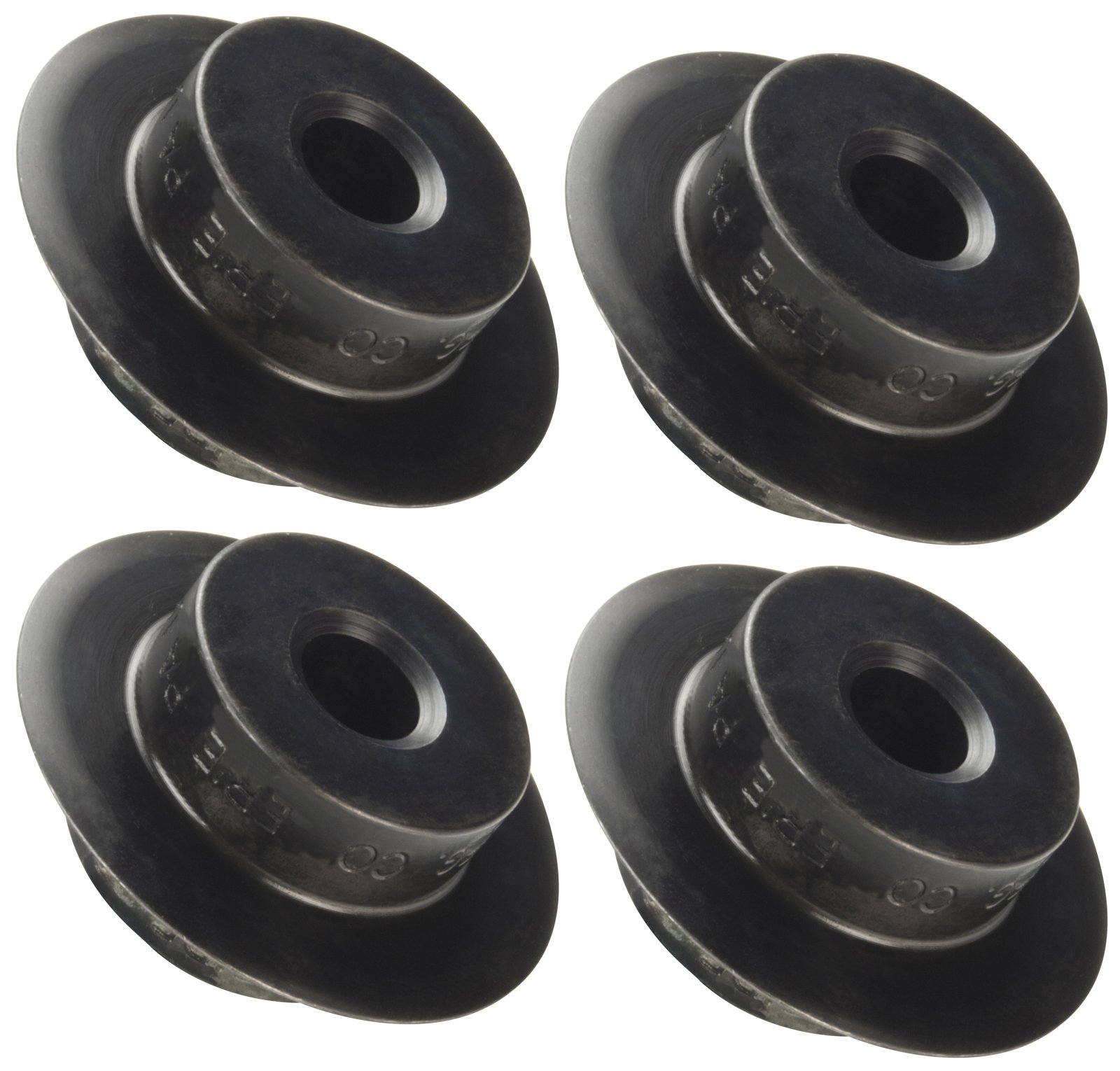 4 Pack REED 3504 HS4 Stainless Steel Cutting Wheels - Compatible with 2-4 Inch Hinged Pipe Cutters | Durable Replacement Blades for Plumbing, HVAC & Metalworking Projects