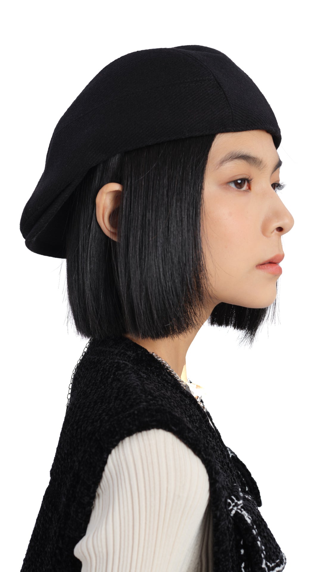 Wool Flat Cap for Men - Classic Wide Brim Winter Hat - Perfect for Outdoor Activities, Hiking, and Casual Wear