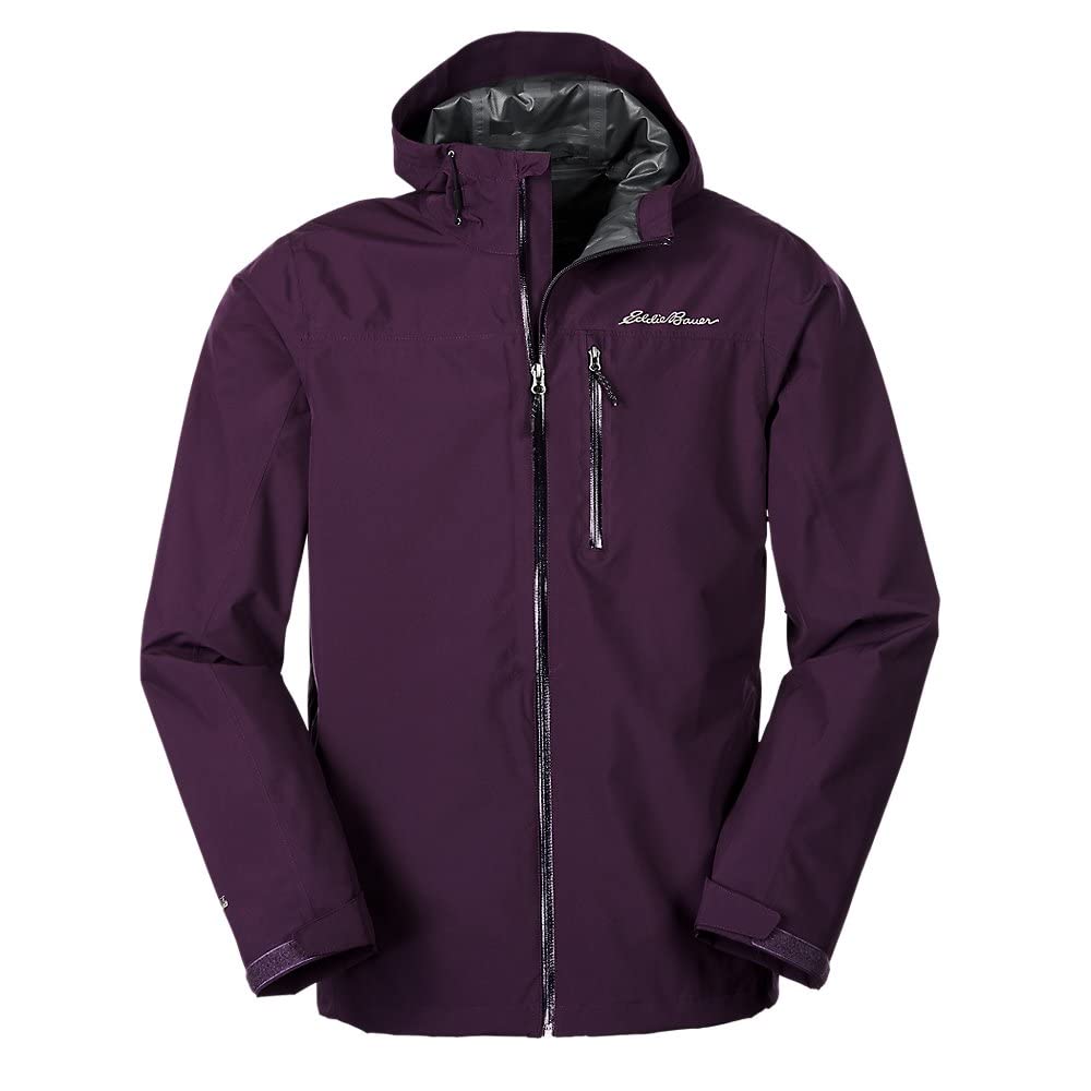 Eddie Bauer Men's Cloud Cap Stretch 2.0 Waterproof Rain Jacket - Lightweight Windproof Outdoor Shell for Hiking, Camping & Everyday Wear