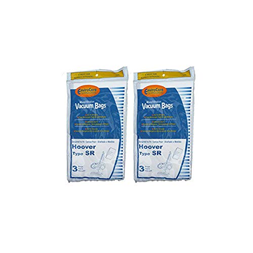 Hoover Duros Vacuum Cleaner Bags - 6 Pack Genuine OEM Replacement Bags for Hoover Duros Upright Vacuums | Perfect for Pet Hair, Dust & Allergen Removal in Home Cleaning