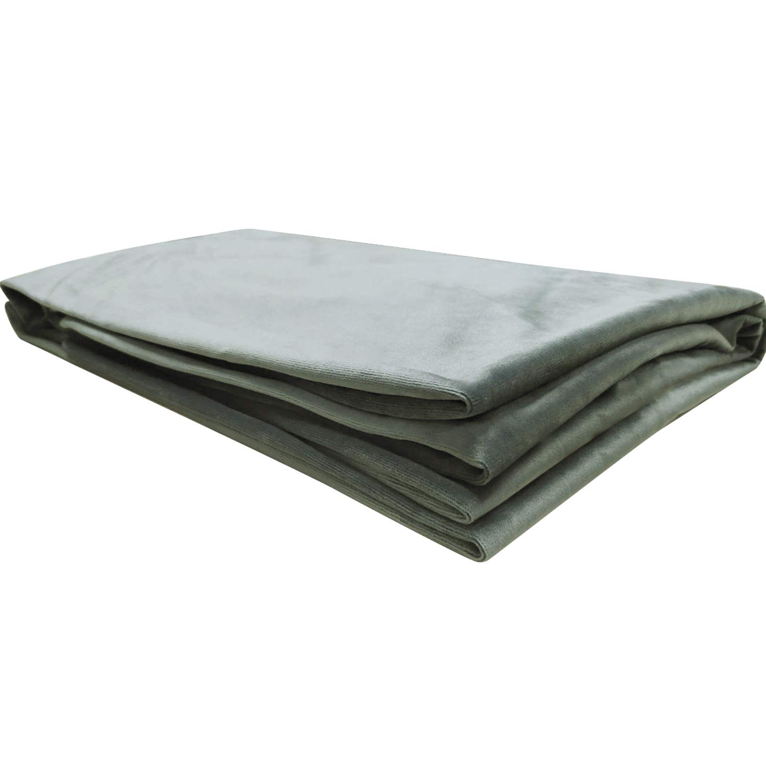 Large Soft Reading Pillow Case - Back Support Headboard Wedge Pillow Cover (Light Gray King Size) | Perfect for Bed, Sofa & Reading Nook Comfort