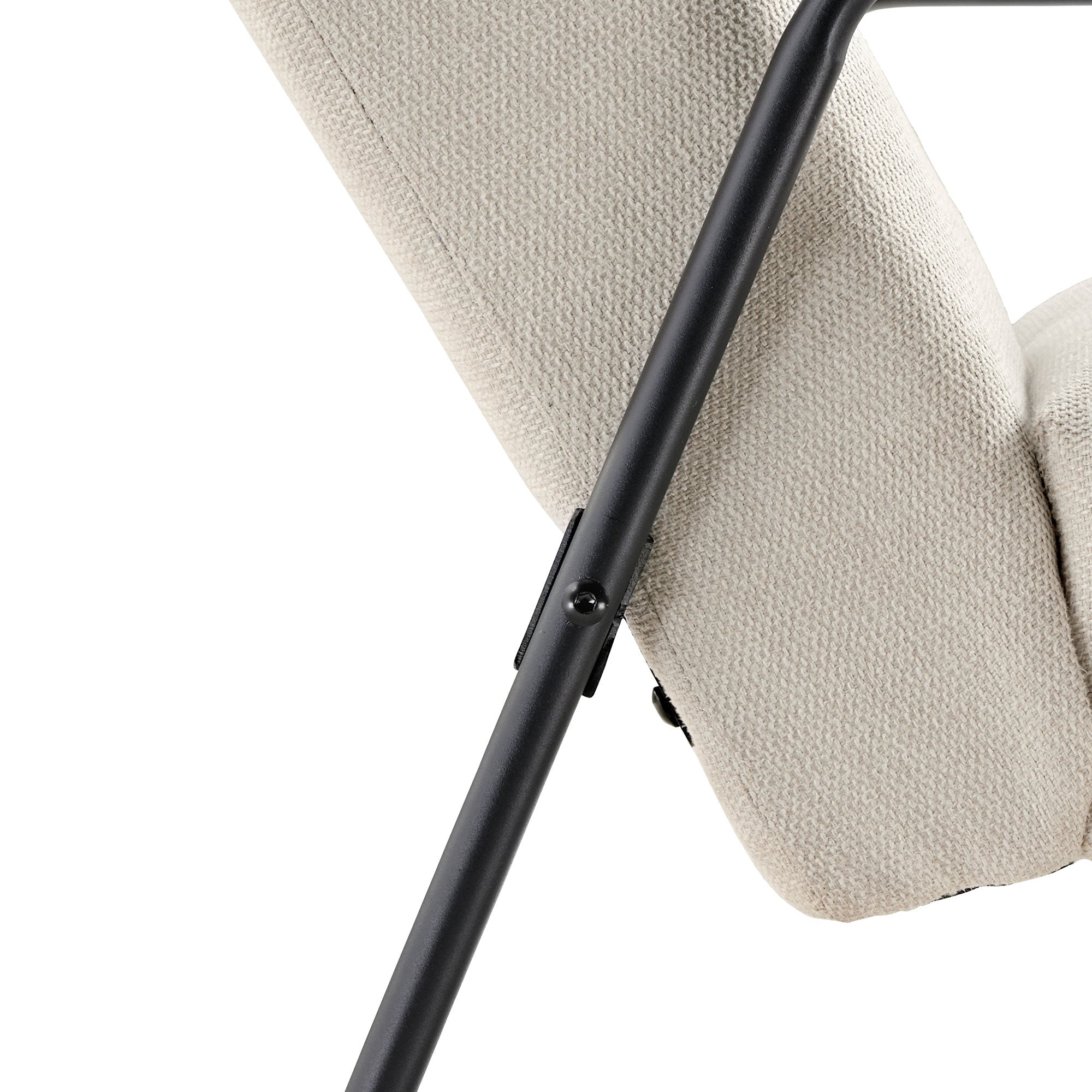 Lumina Upholstered Lounge Chair with Armrest - Modern Comfortable Living Room Seating for Relaxing & Reading