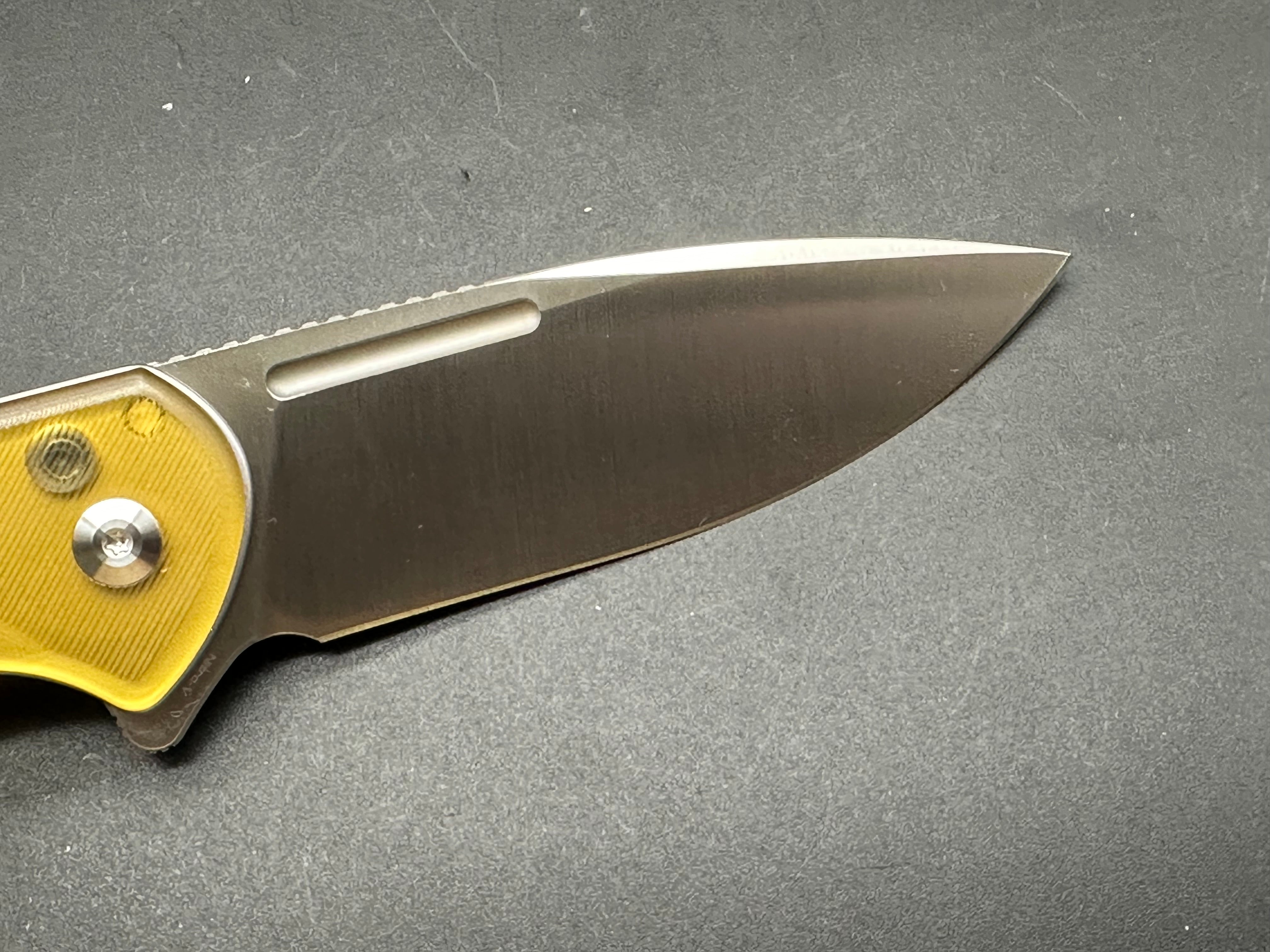 CIVIVI CONSPIRATOR Folding Pocket Knife - Ultem Polished Handle, Nitro-V Steel Blade - EDC, Outdoor Camping, Hiking & Survival Gear