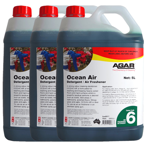 Eco-Friendly Agar Ocean Air Detergent & Air Freshener - Natural Laundry Detergent & Room Spray for Fresh Home, Clothes, and Car - Eliminates Odors & Leaves Long-Lasting Fragrance