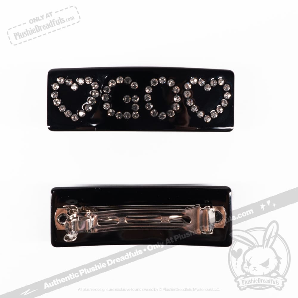 Go Away Hair Clip Set - 6 Pack Non-Slip Hair Clips for Women & Girls - Perfect for School, Work, Parties & Everyday Styling