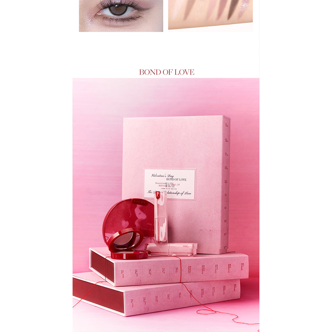 Joocyee Valentine's Day Limited Edition Makeup Gift Set - BONDOF LOVE | Perfect Romantic Present for Her, Anniversary & Couples Gifts