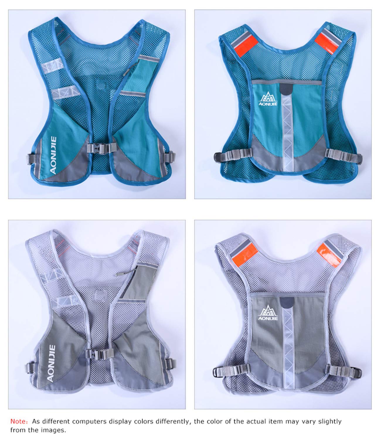 AONIJIE Lightweight Hydration Backpack for Hiking, Running, Cycling & Outdoor Sports - Breathable Vest Design for Men - Perfect for Marathon, Climbing & Adventure Activities