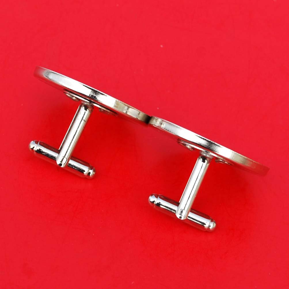 2019 US Kennedy Half Dollar Silver Cufflinks - Uncirculated BU Coin Jewelry for Men, Perfect Gift for Collectors & Professionals (Business, Formal Events, Groomsmen Gifts)